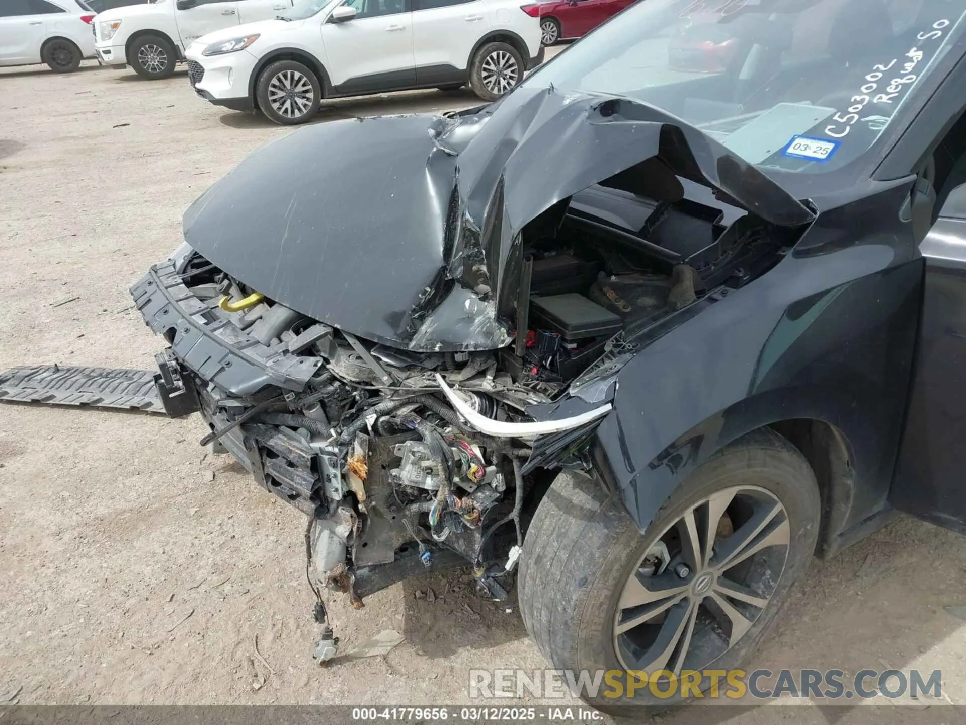 6 Фотография поврежденного автомобиля 3N1AB8CV1PY252072 NISSAN SENTRA 2023