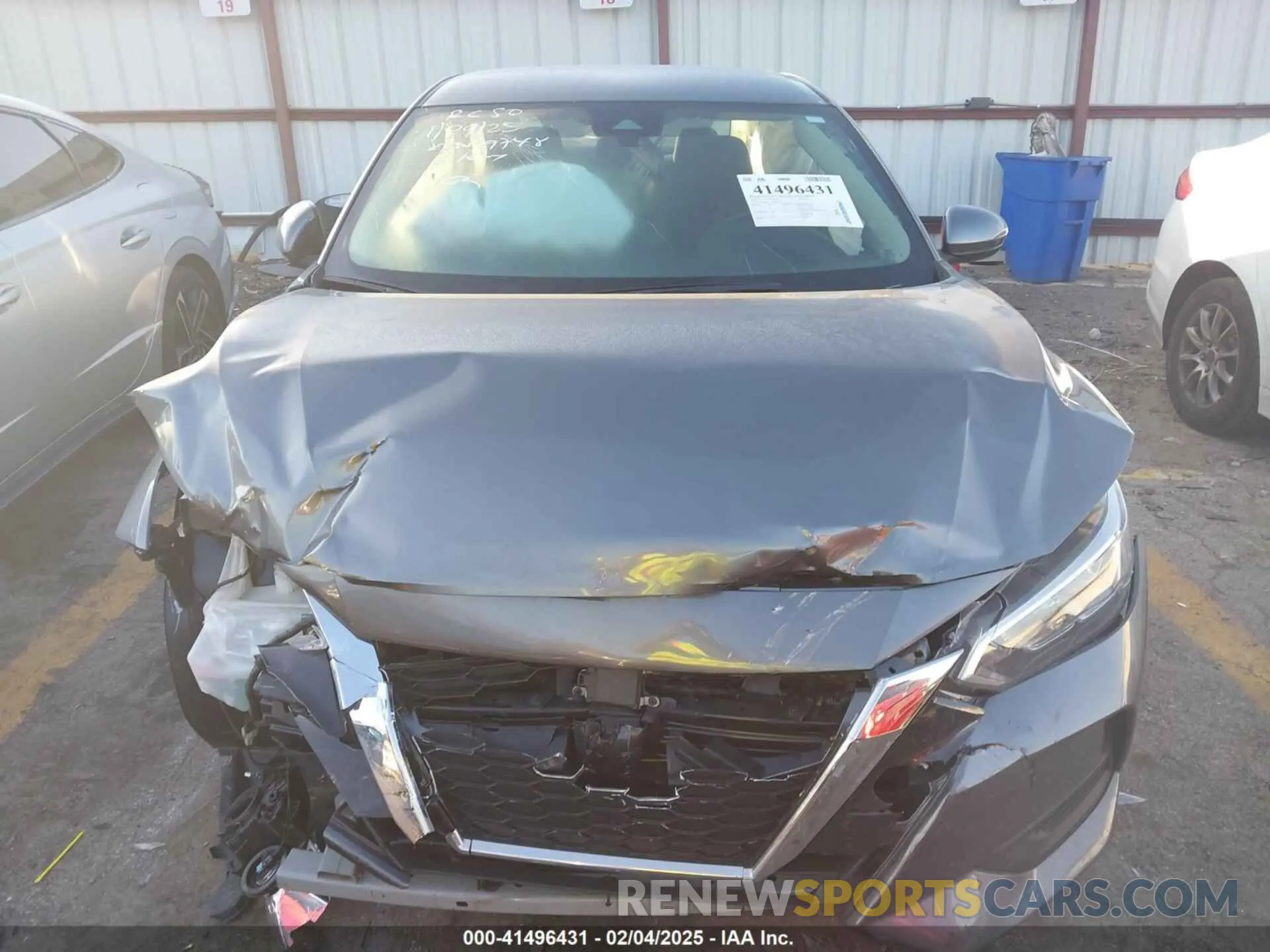 12 Photograph of a damaged car 3N1AB8CV1PY259748 NISSAN SENTRA 2023