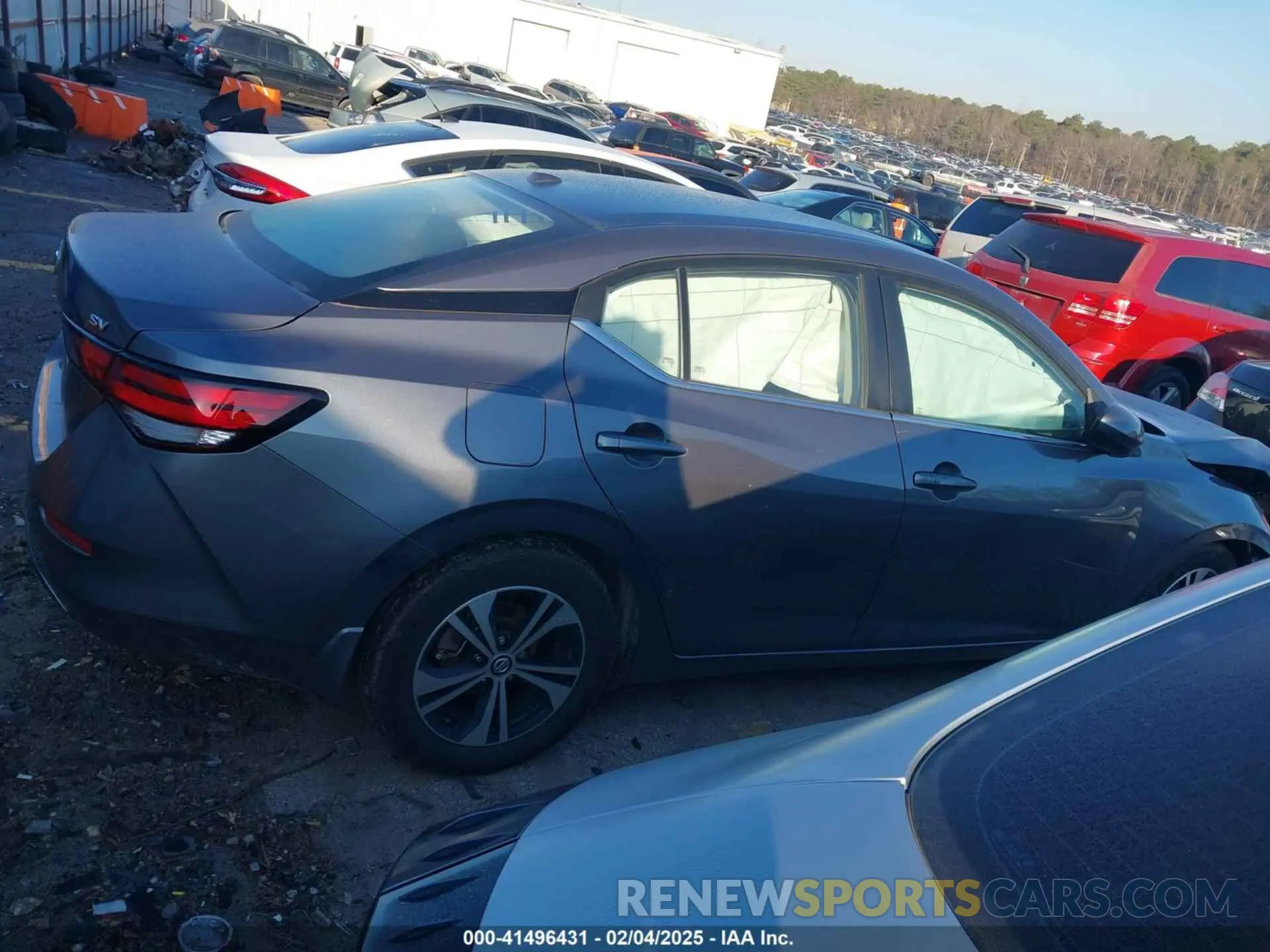 13 Photograph of a damaged car 3N1AB8CV1PY259748 NISSAN SENTRA 2023