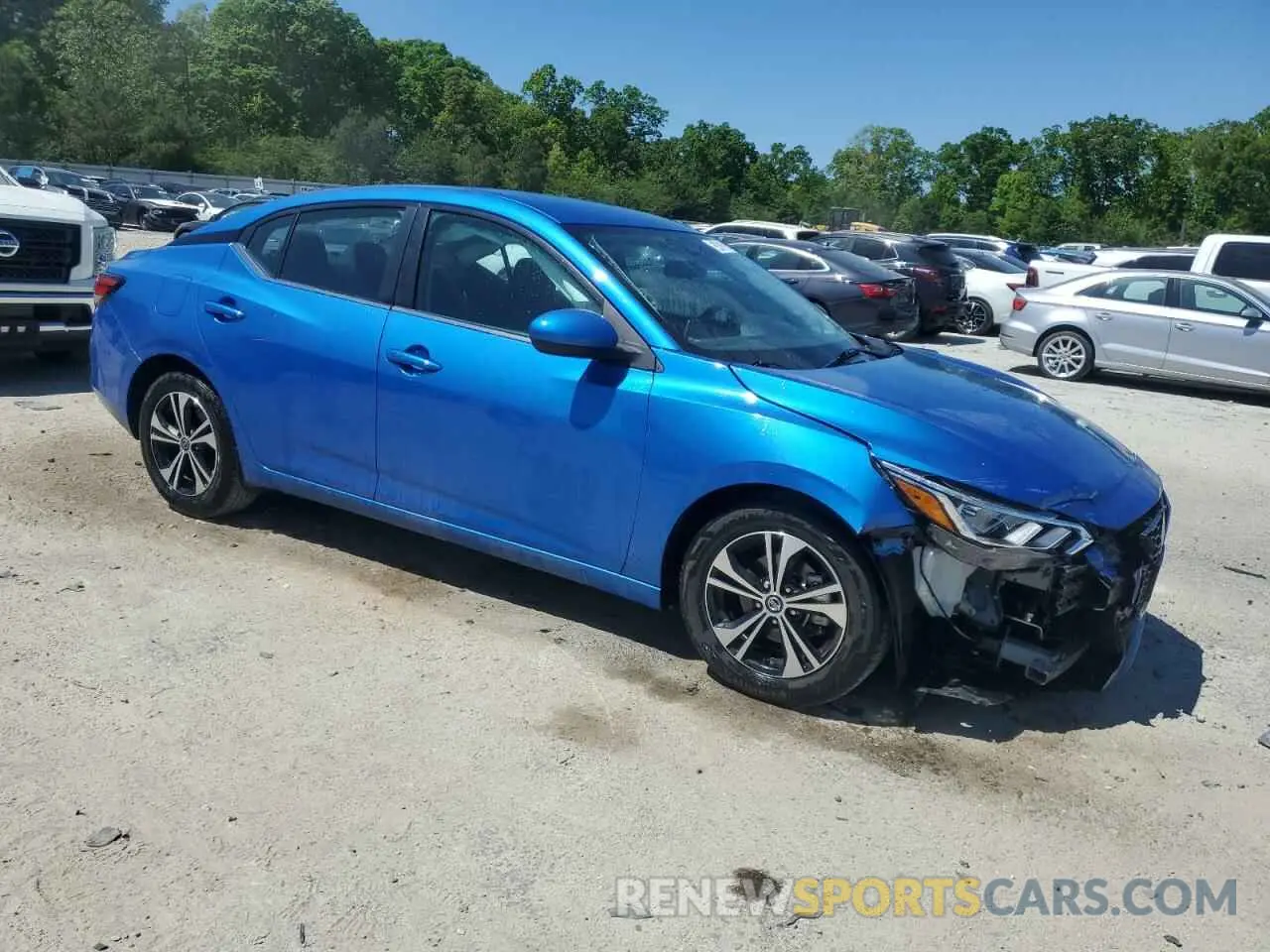 4 Photograph of a damaged car 3N1AB8CV1PY264156 NISSAN SENTRA 2023