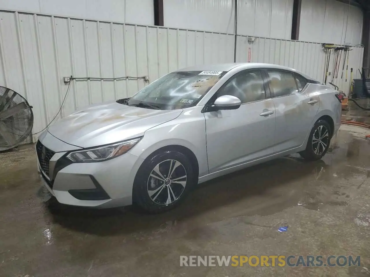 1 Photograph of a damaged car 3N1AB8CV1PY272757 NISSAN SENTRA 2023