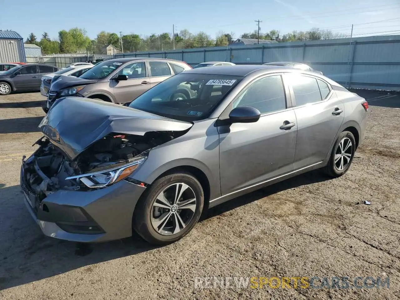 1 Photograph of a damaged car 3N1AB8CV1PY280762 NISSAN SENTRA 2023