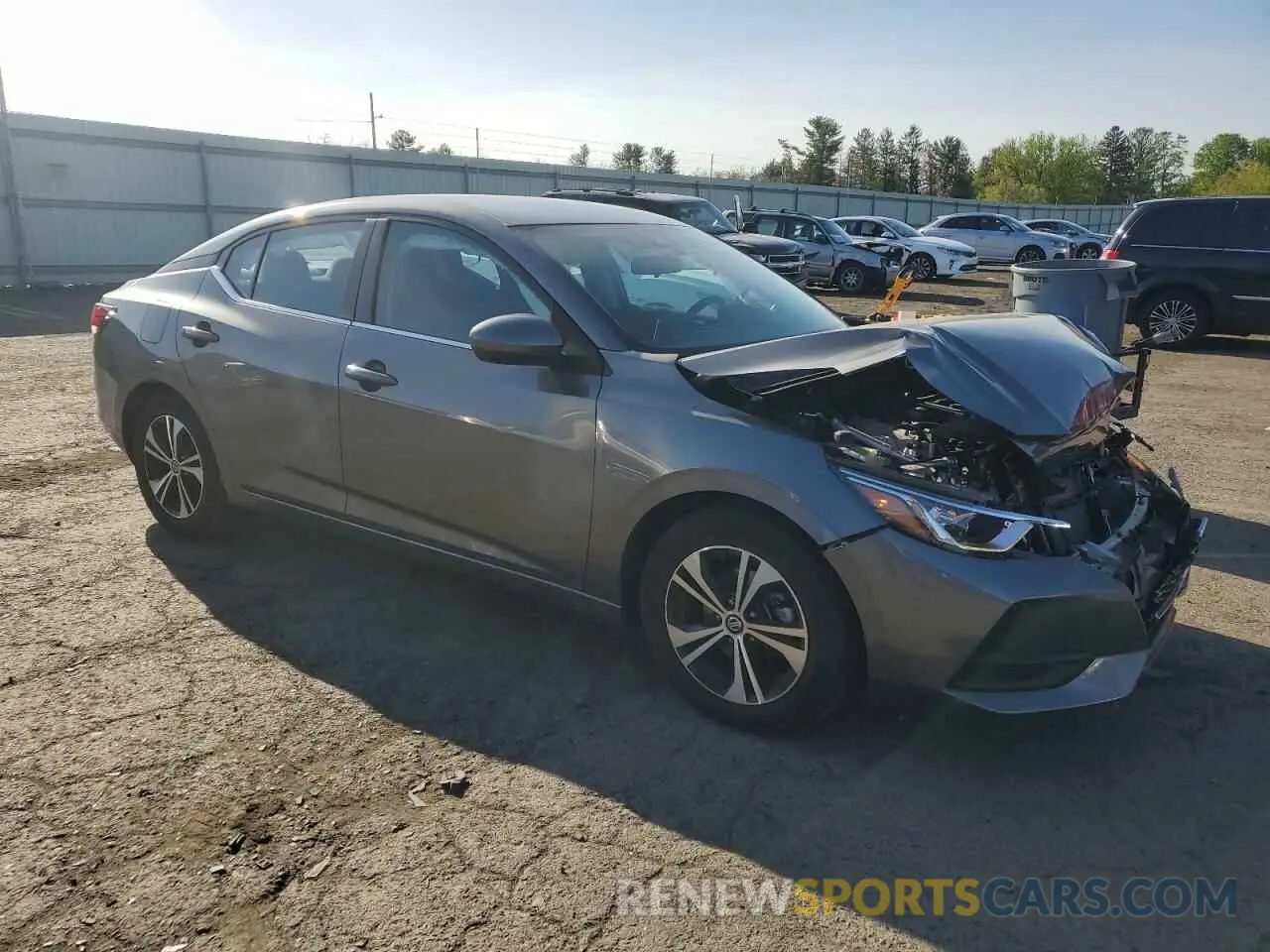 4 Photograph of a damaged car 3N1AB8CV1PY280762 NISSAN SENTRA 2023