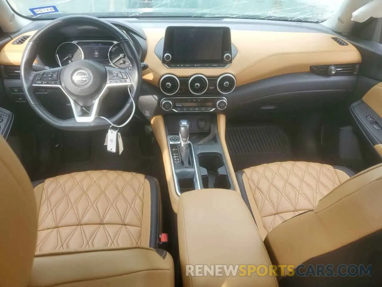 8 Фотография поврежденного автомобиля 3N1AB8CV1PY284018 NISSAN SENTRA 2023
