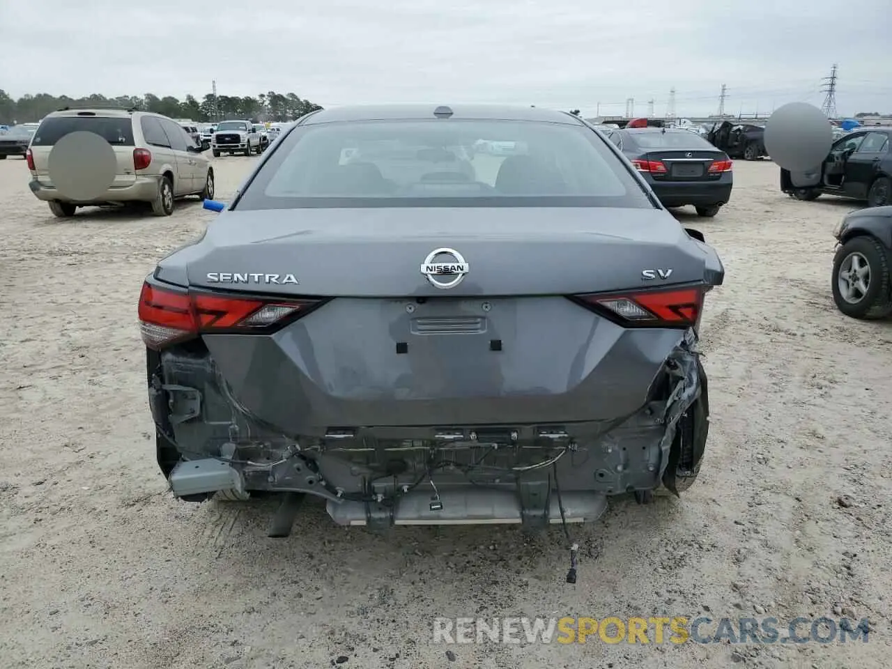 6 Фотография поврежденного автомобиля 3N1AB8CV1PY286982 NISSAN SENTRA 2023