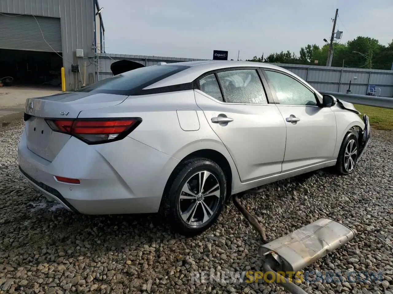 3 Фотография поврежденного автомобиля 3N1AB8CV1PY295407 NISSAN SENTRA 2023