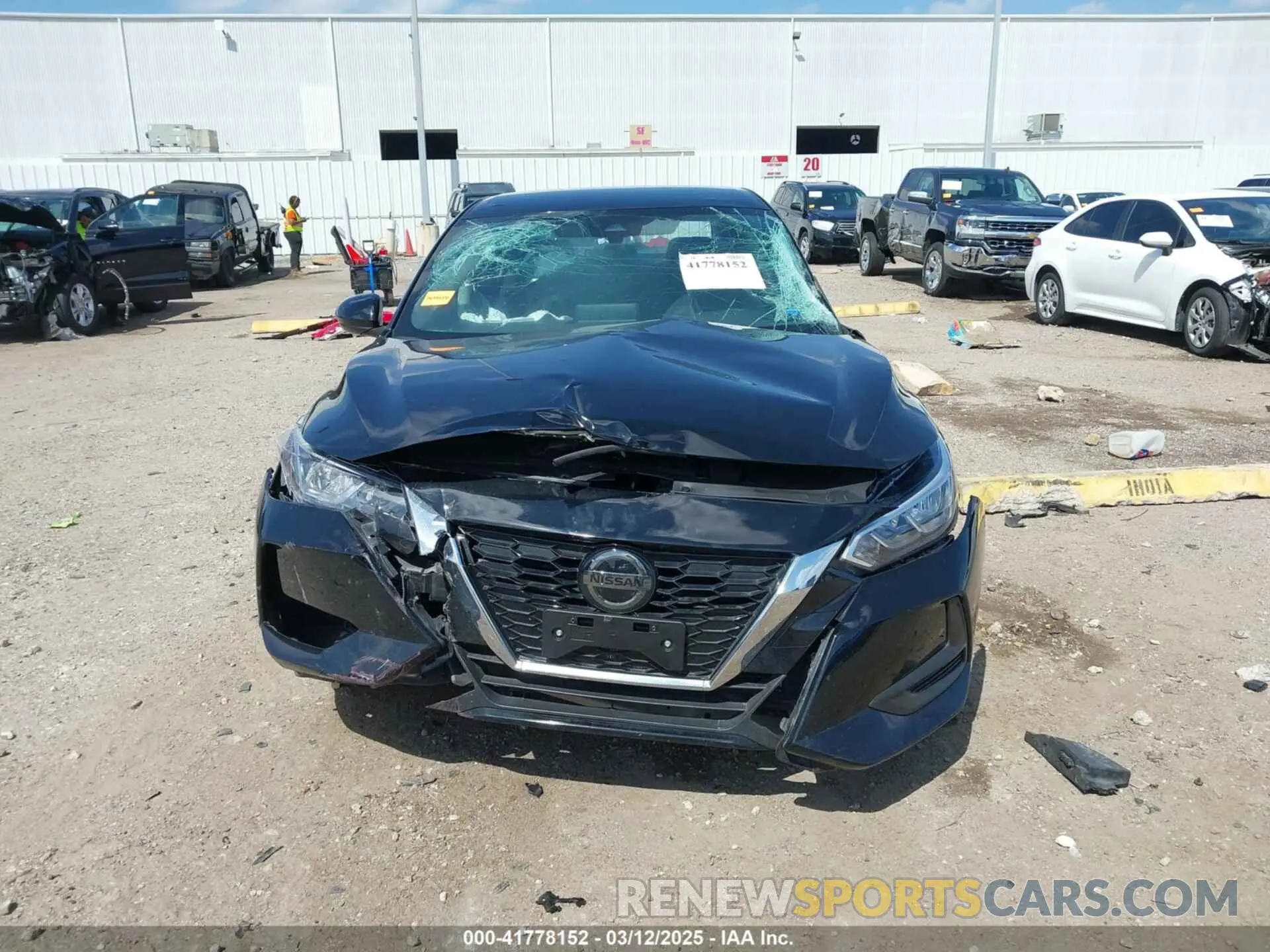 13 Фотография поврежденного автомобиля 3N1AB8CV1PY311461 NISSAN SENTRA 2023