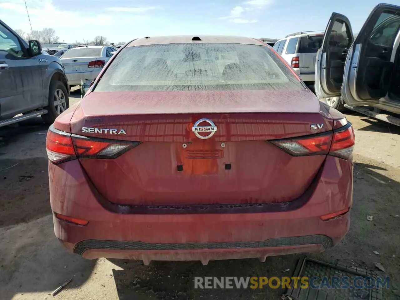 6 Photograph of a damaged car 3N1AB8CV1PY313808 NISSAN SENTRA 2023