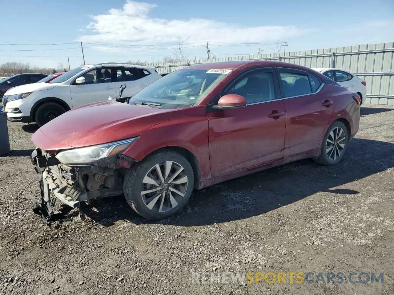 1 Фотография поврежденного автомобиля 3N1AB8CV2PY227181 NISSAN SENTRA 2023