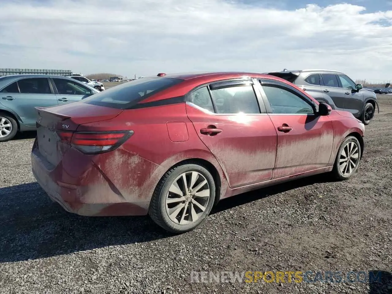 3 Фотография поврежденного автомобиля 3N1AB8CV2PY227181 NISSAN SENTRA 2023