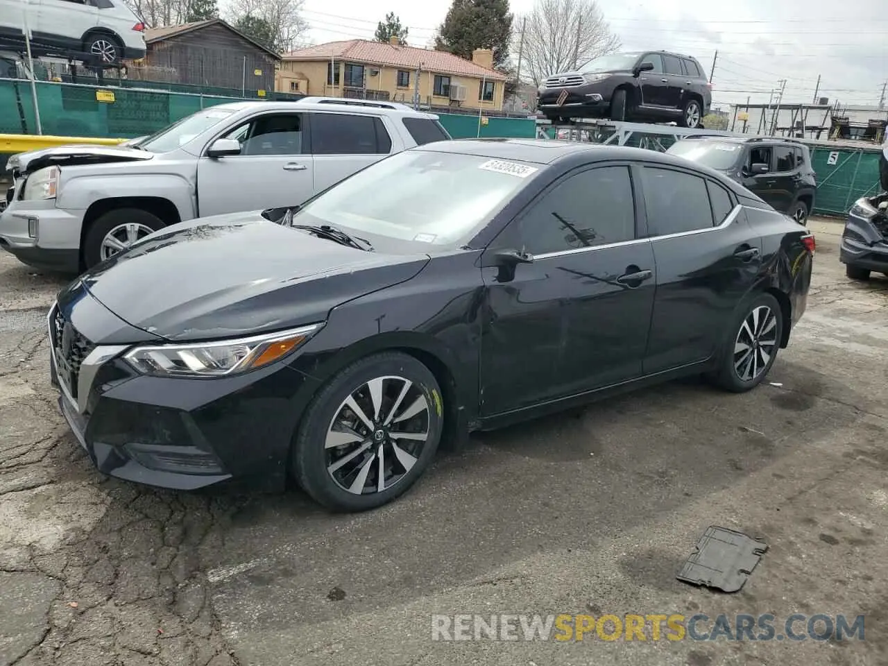 1 Photograph of a damaged car 3N1AB8CV2PY244143 NISSAN SENTRA 2023