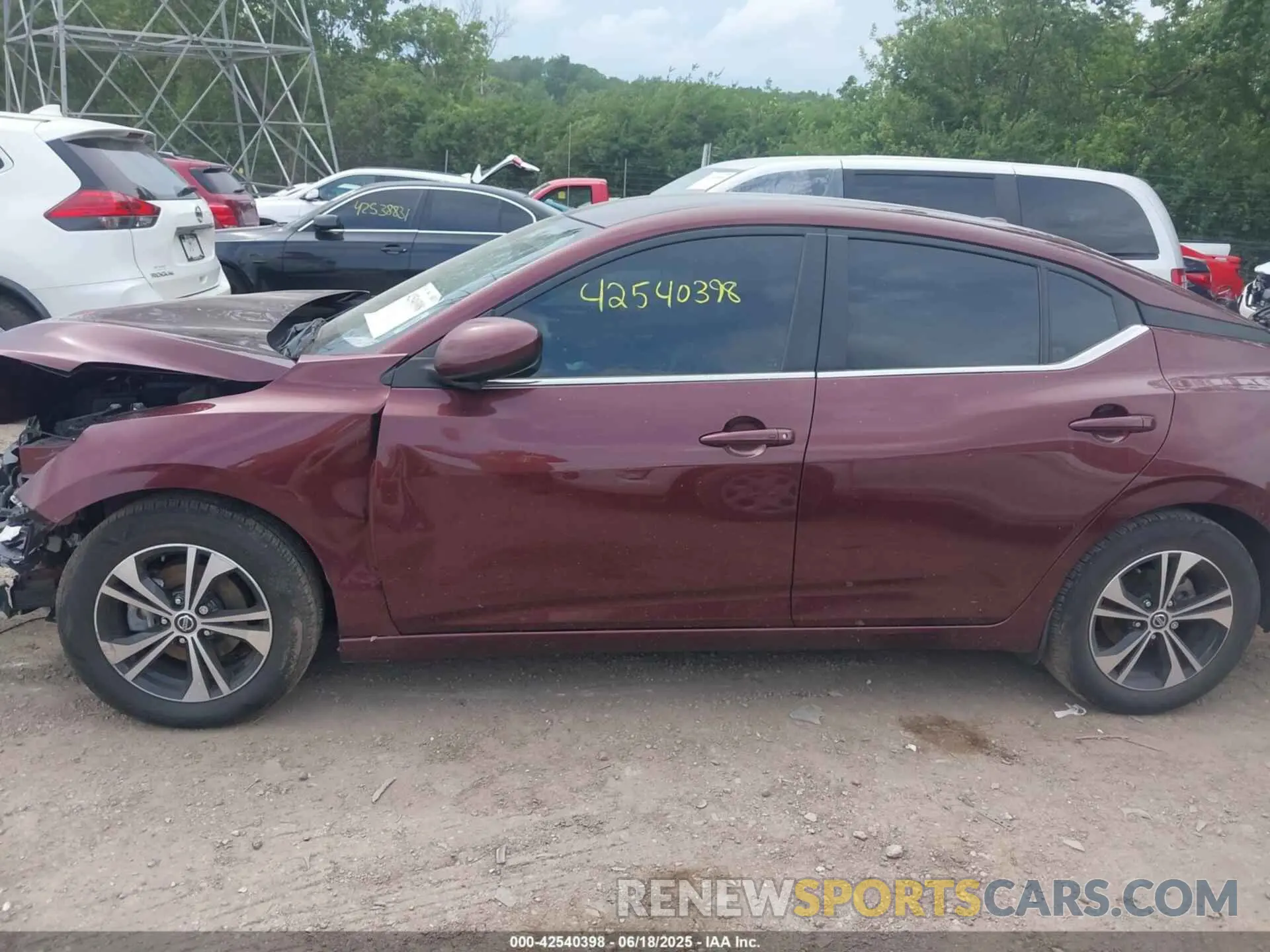 15 Photograph of a damaged car 3N1AB8CV2PY256180 NISSAN SENTRA 2023