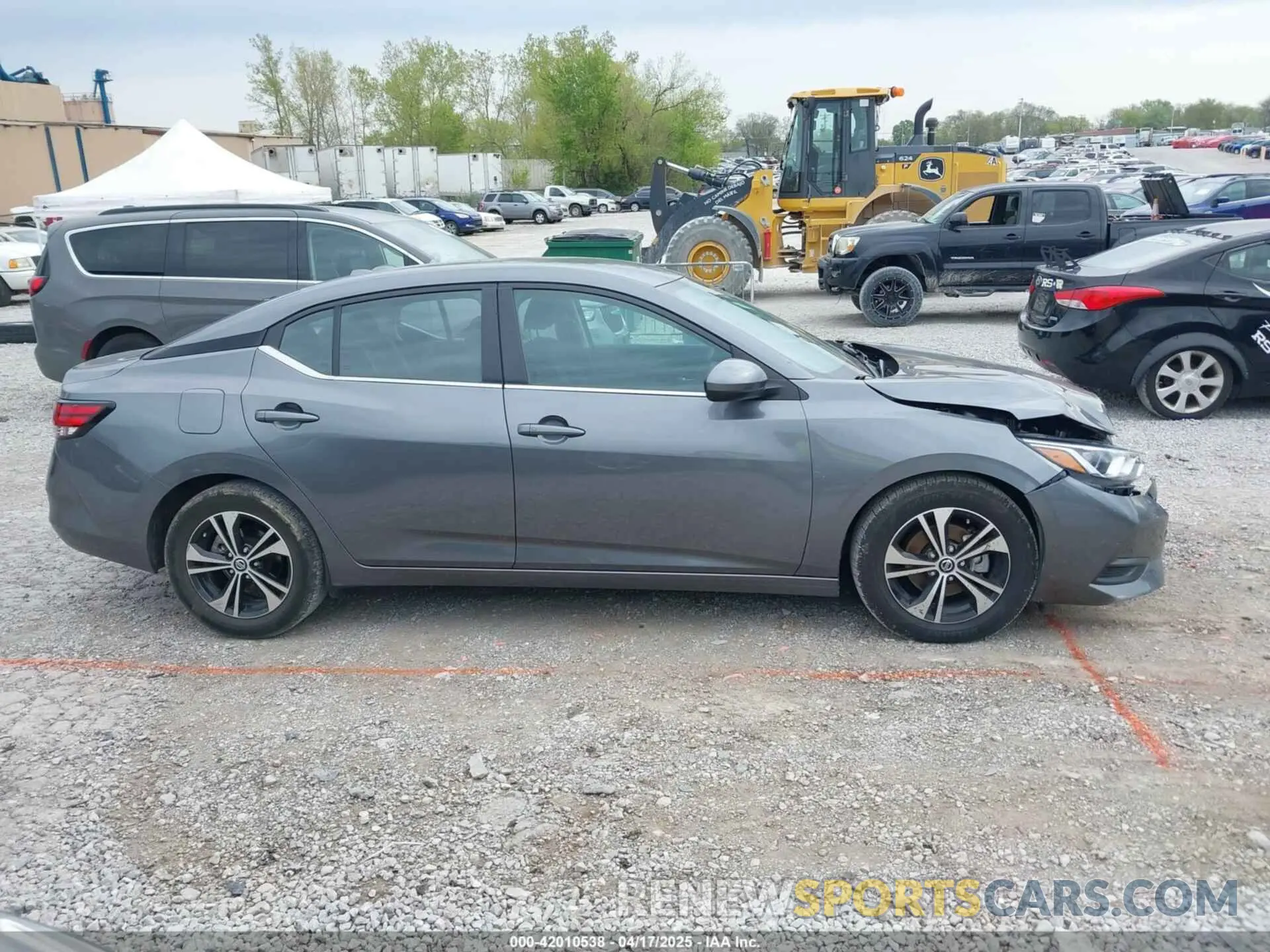 13 Photograph of a damaged car 3N1AB8CV2PY261167 NISSAN SENTRA 2023