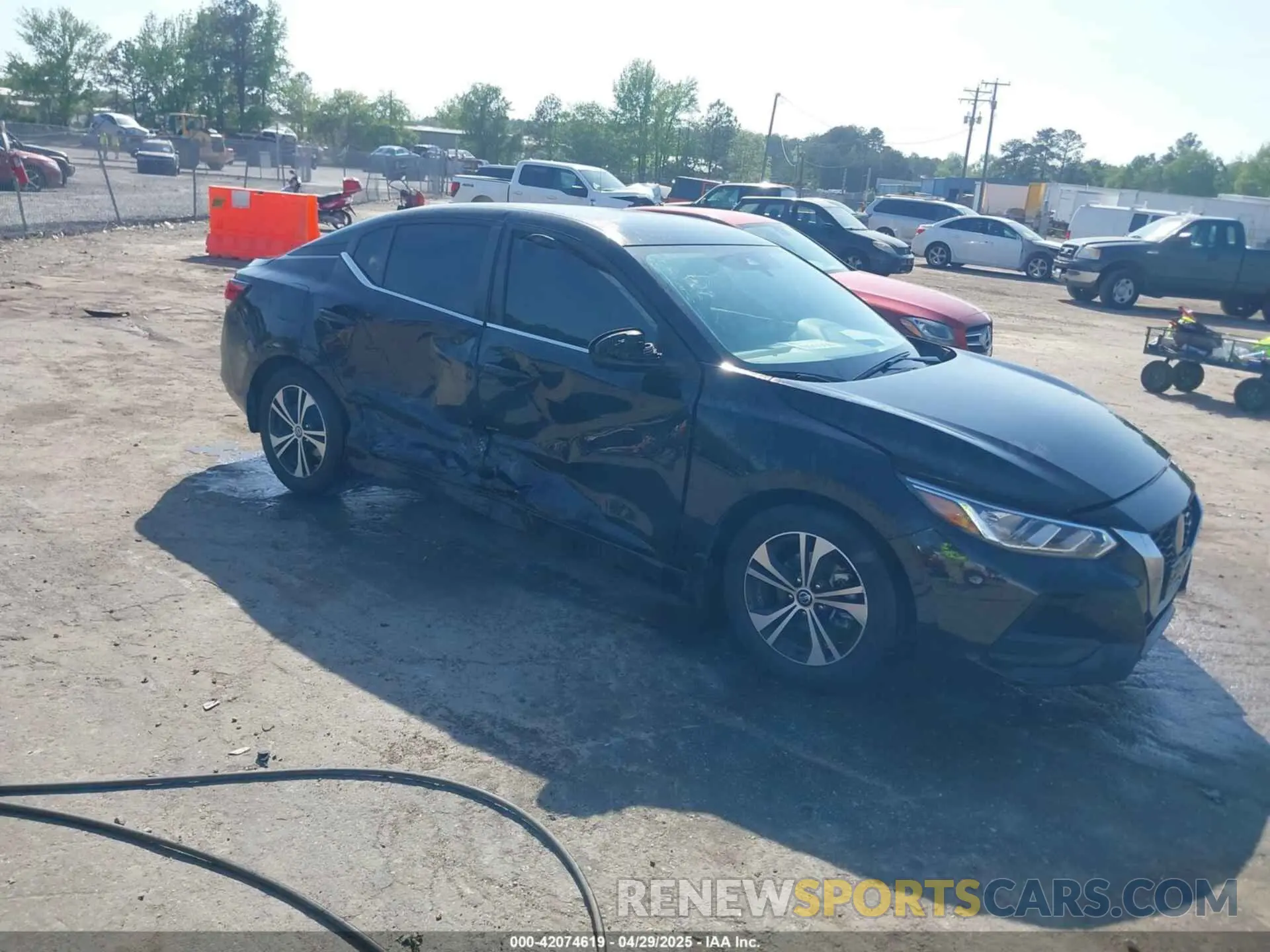 1 Photograph of a damaged car 3N1AB8CV2PY276039 NISSAN SENTRA 2023