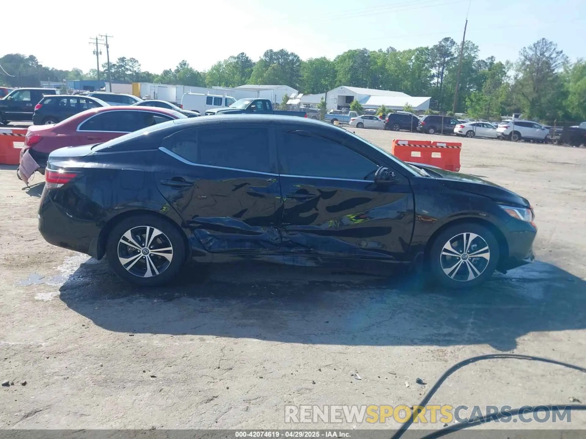 13 Photograph of a damaged car 3N1AB8CV2PY276039 NISSAN SENTRA 2023