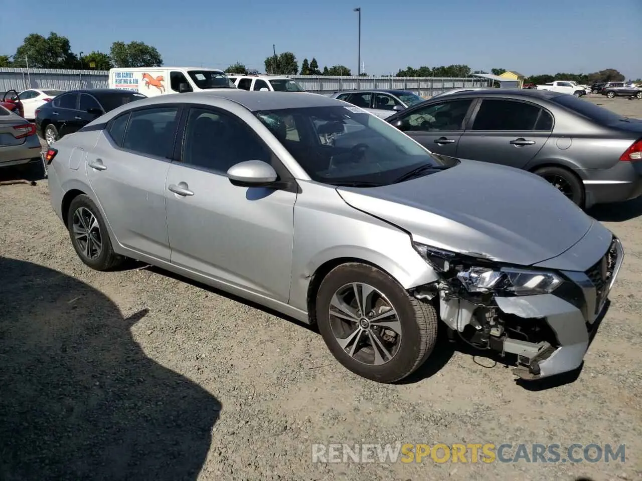 4 Фотография поврежденного автомобиля 3N1AB8CV2PY296680 NISSAN SENTRA 2023