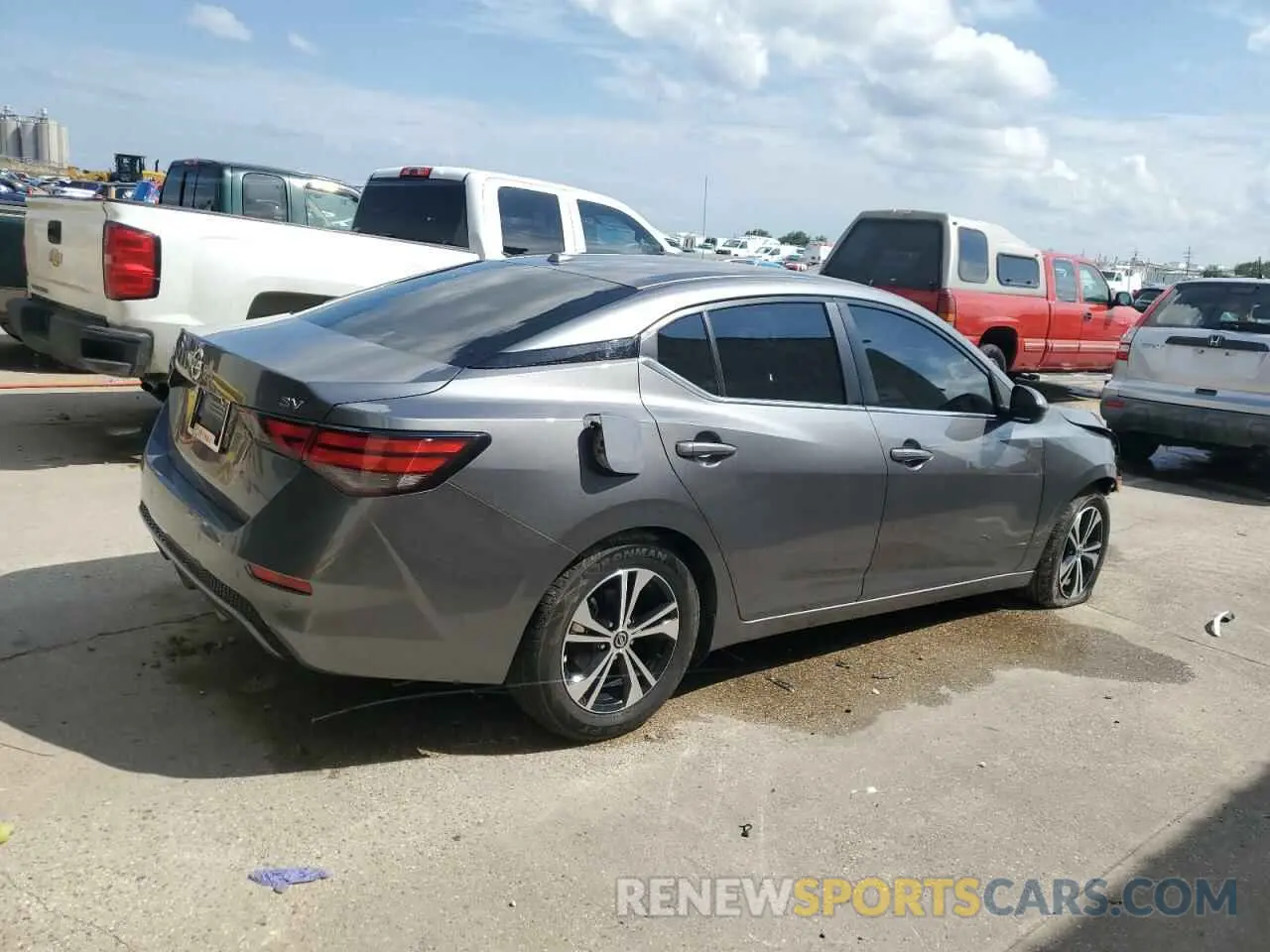 3 Photograph of a damaged car 3N1AB8CV2PY302414 NISSAN SENTRA 2023