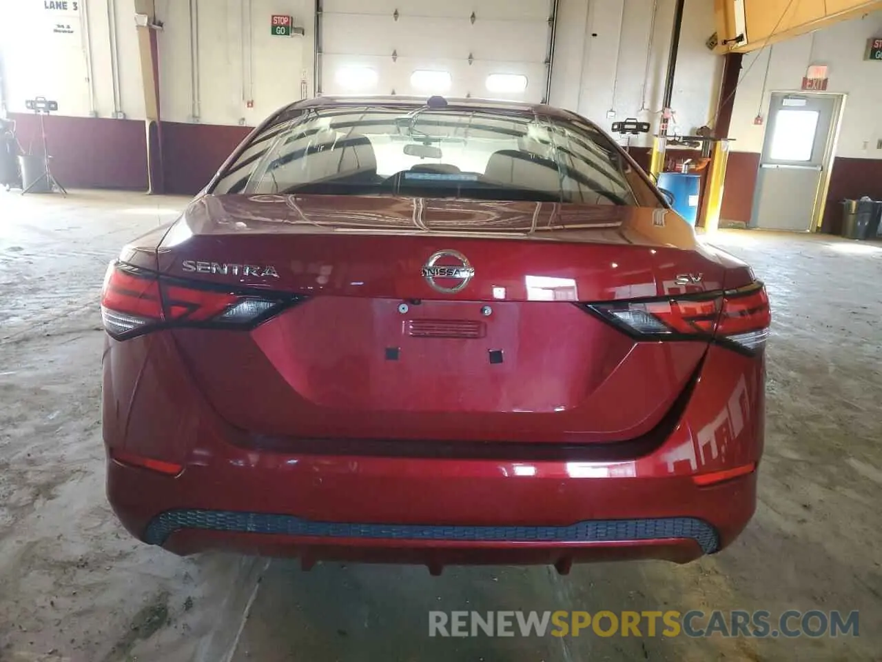 6 Фотография поврежденного автомобиля 3N1AB8CV2PY316409 NISSAN SENTRA 2023