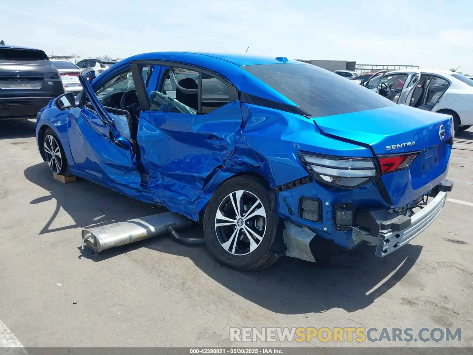 3 Photograph of a damaged car 3N1AB8CV3PY222720 NISSAN SENTRA 2023