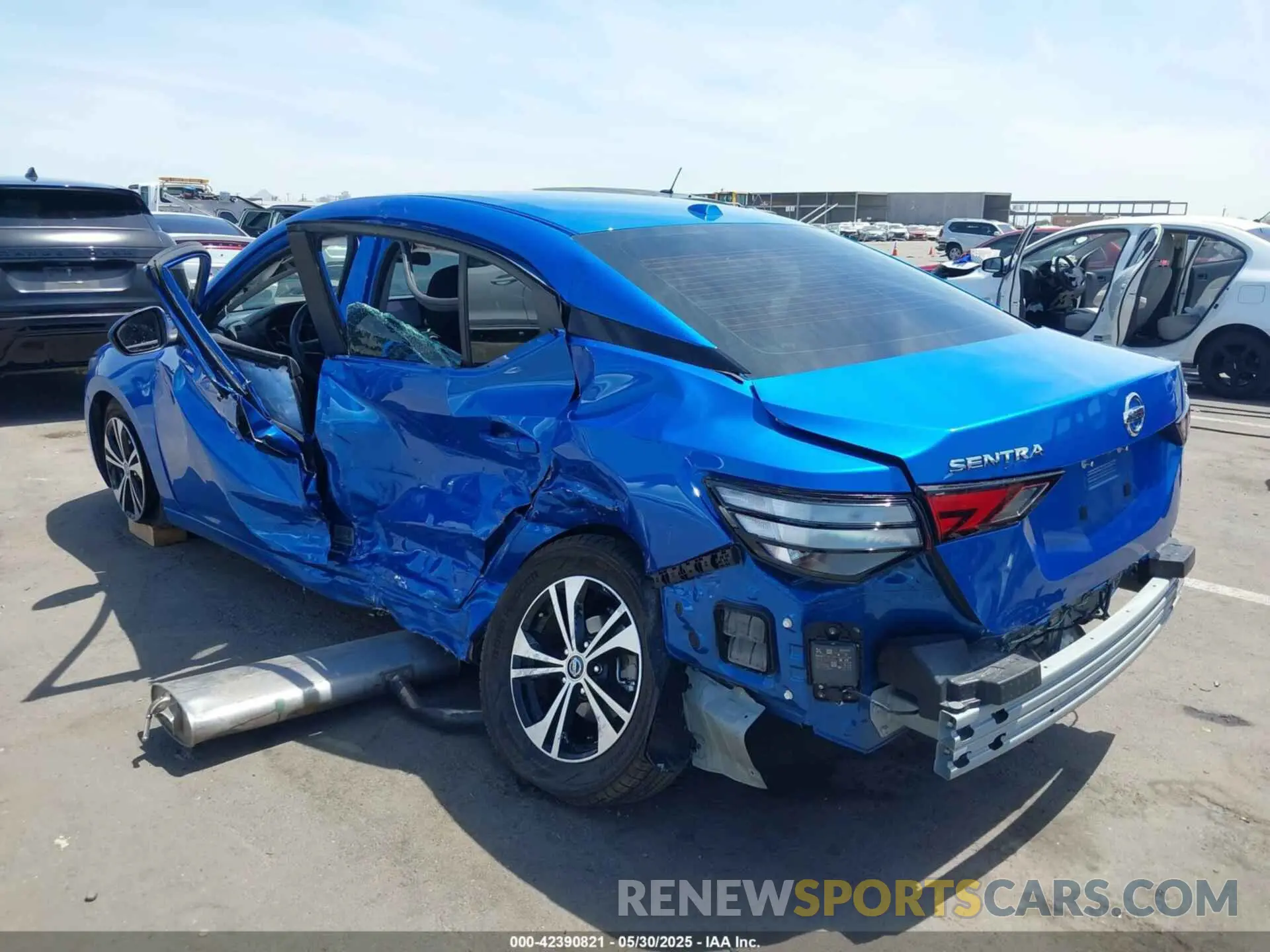 6 Photograph of a damaged car 3N1AB8CV3PY222720 NISSAN SENTRA 2023
