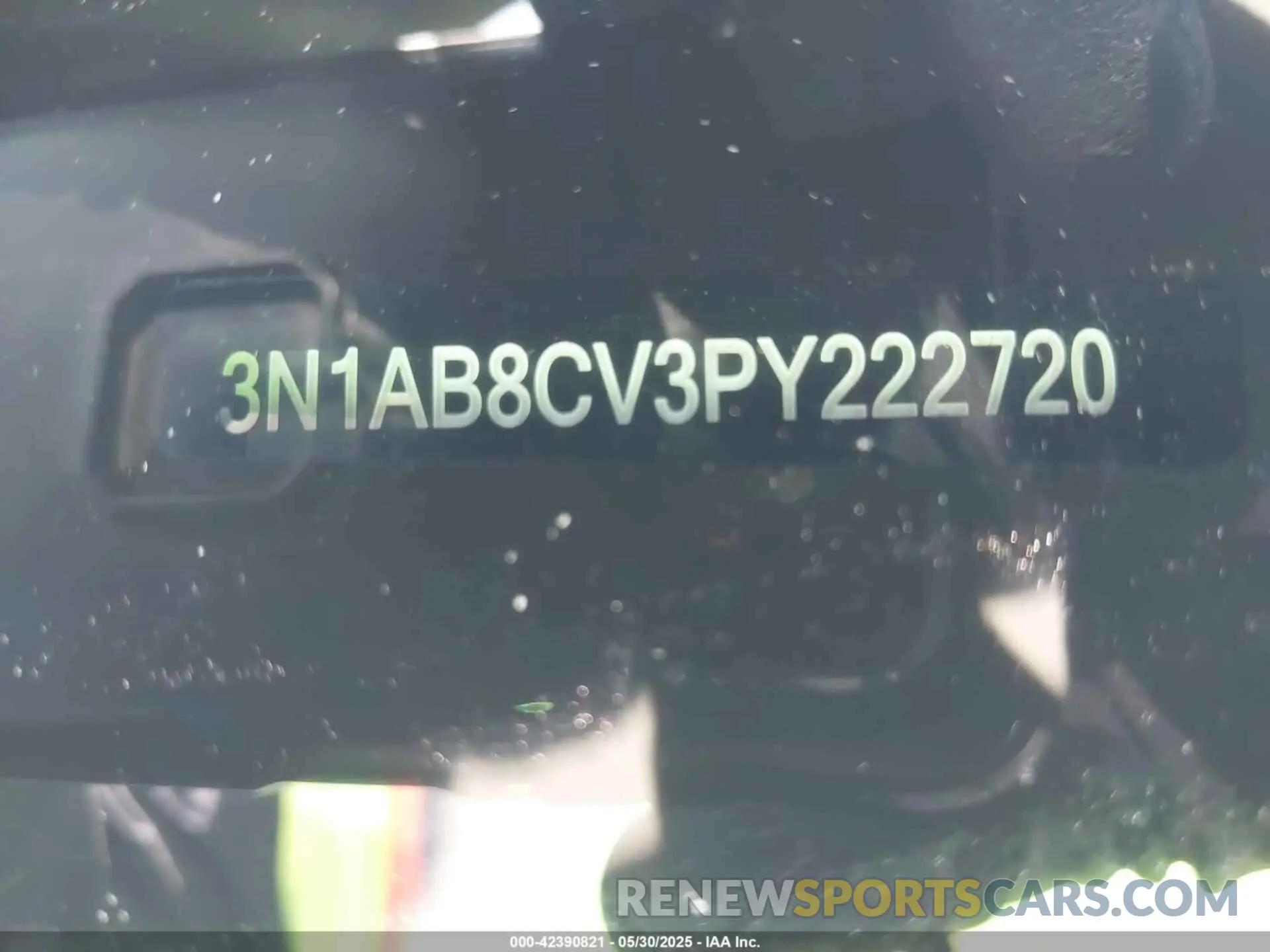 9 Photograph of a damaged car 3N1AB8CV3PY222720 NISSAN SENTRA 2023
