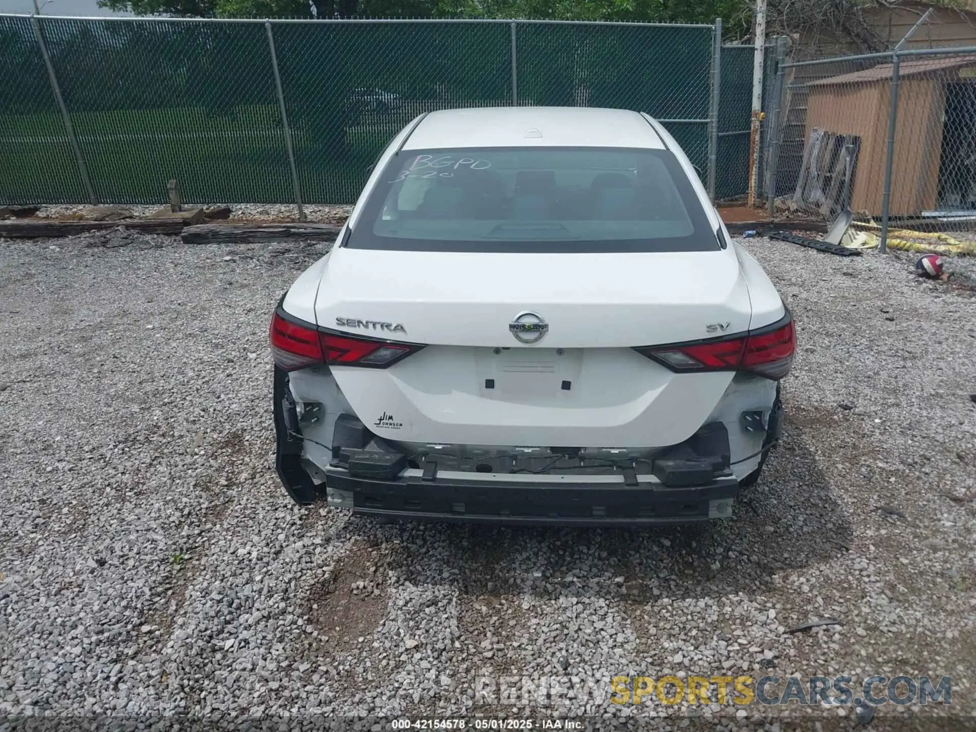 17 Photograph of a damaged car 3N1AB8CV3PY223222 NISSAN SENTRA 2023