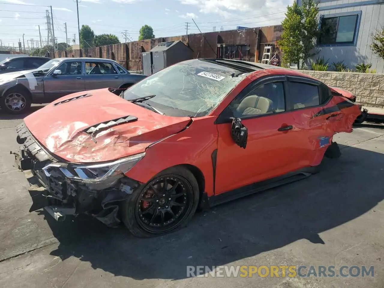 1 Photograph of a damaged car 3N1AB8CV3PY237864 NISSAN SENTRA 2023