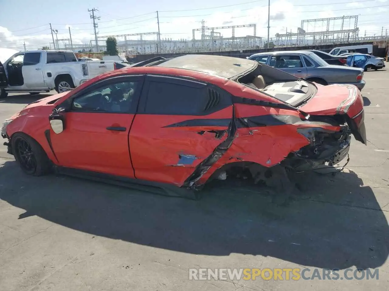 2 Photograph of a damaged car 3N1AB8CV3PY237864 NISSAN SENTRA 2023