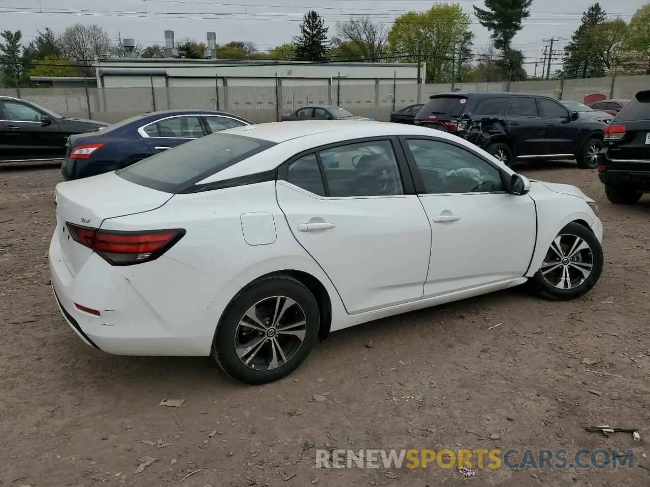 3 Photograph of a damaged car 3N1AB8CV3PY239596 NISSAN SENTRA 2023