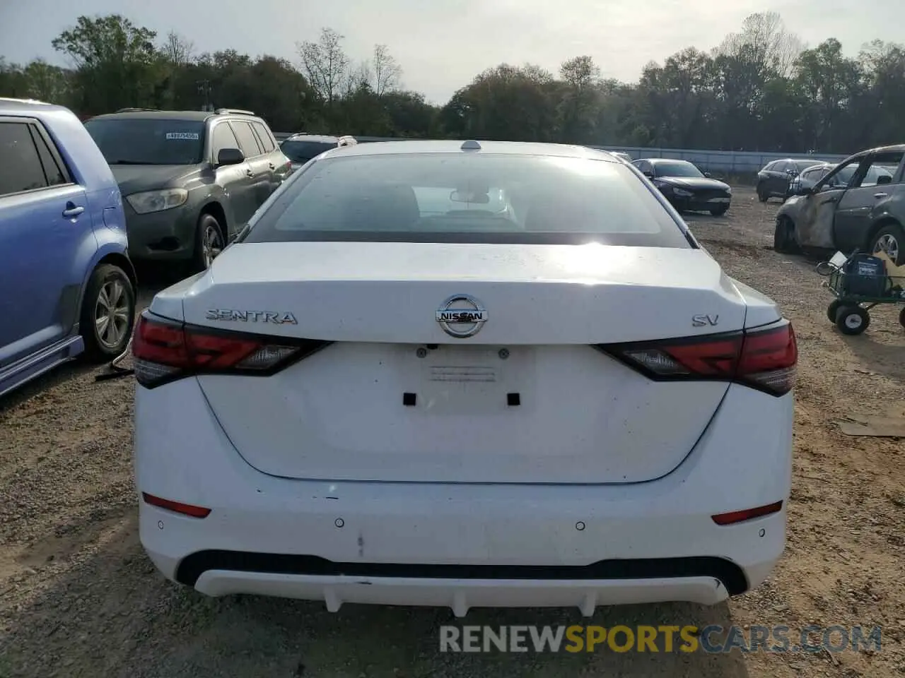 6 Photograph of a damaged car 3N1AB8CV3PY242918 NISSAN SENTRA 2023