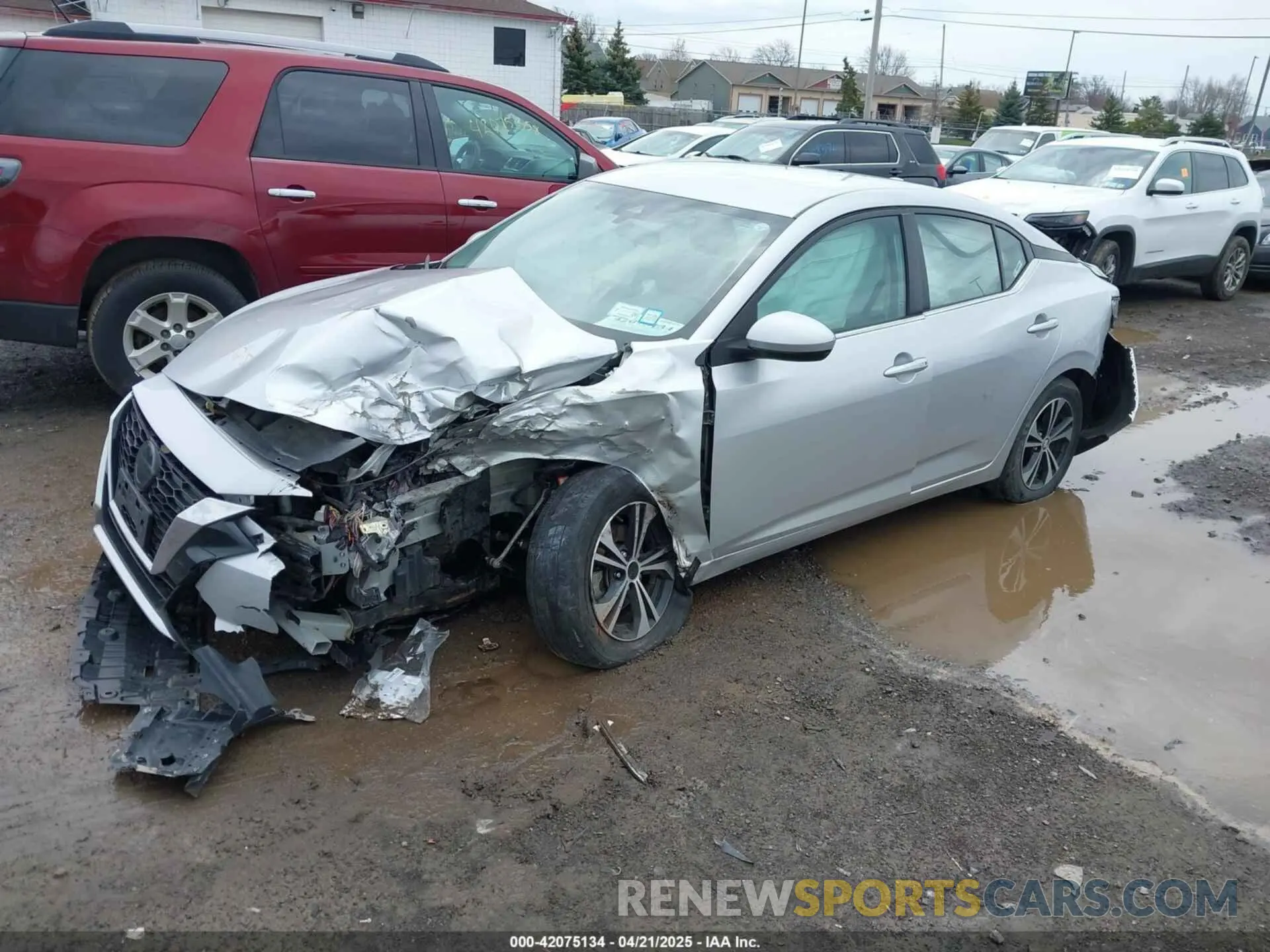 2 Фотография поврежденного автомобиля 3N1AB8CV3PY246290 NISSAN SENTRA 2023