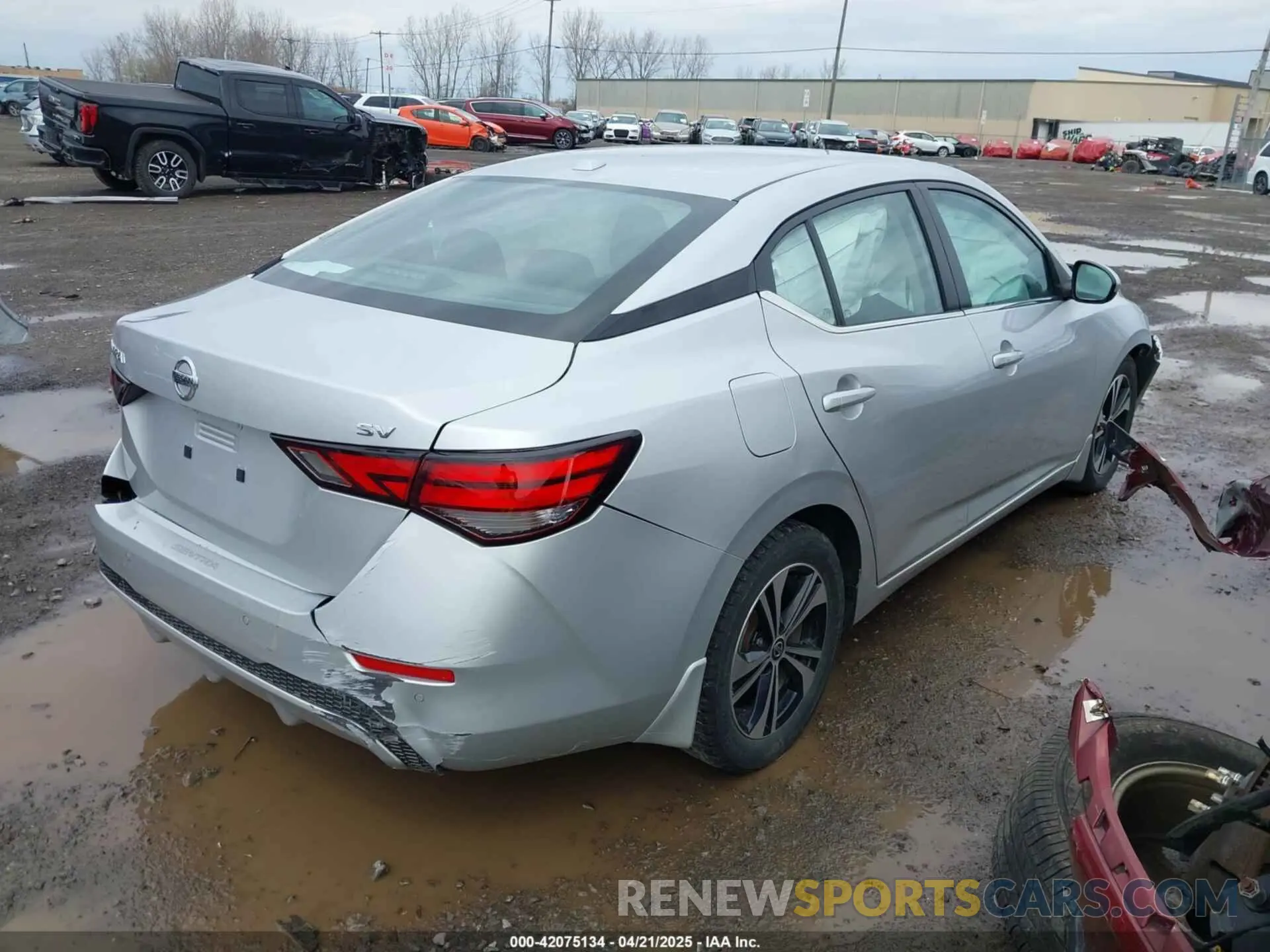 4 Фотография поврежденного автомобиля 3N1AB8CV3PY246290 NISSAN SENTRA 2023