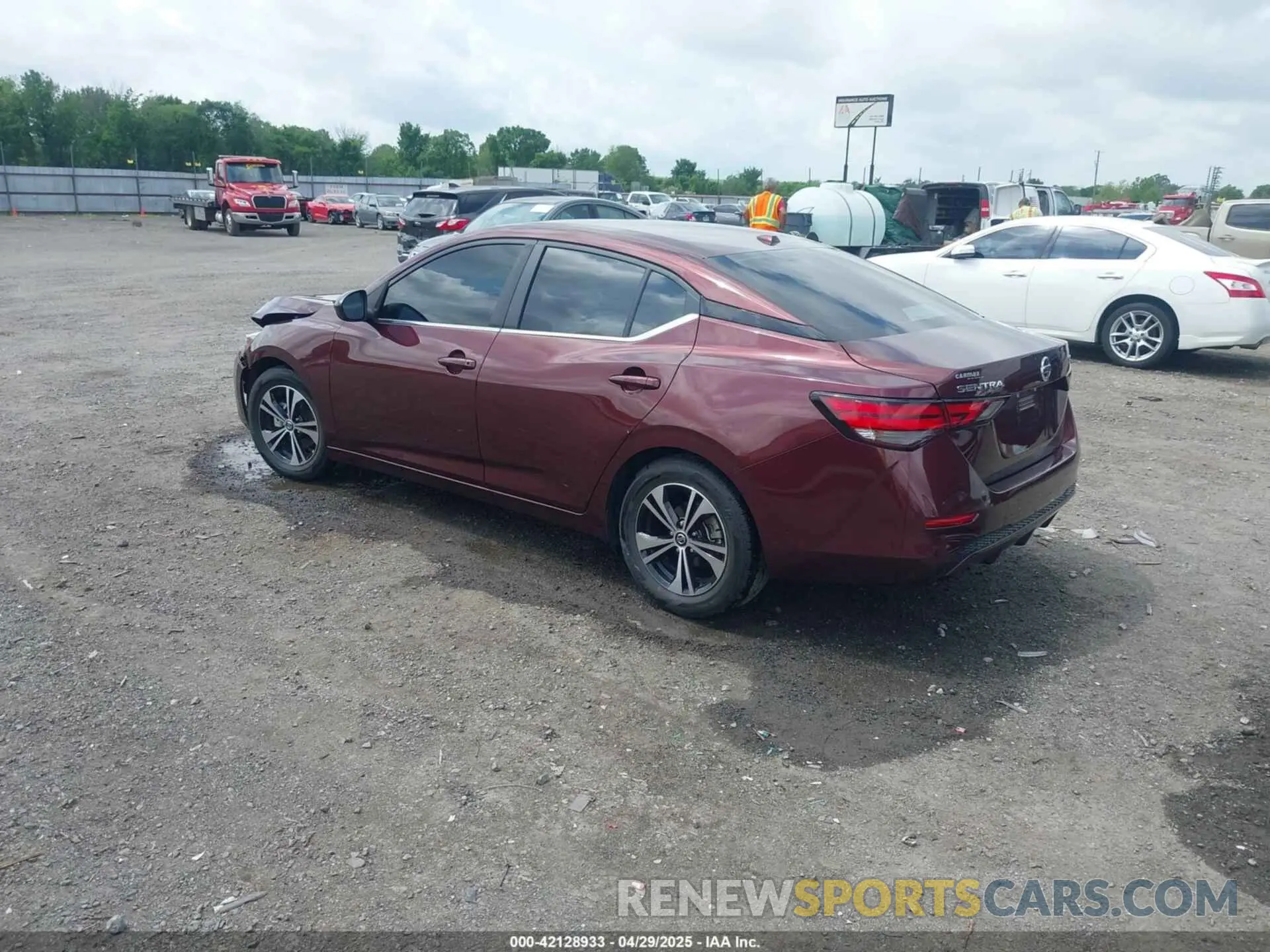 3 Фотография поврежденного автомобиля 3N1AB8CV3PY247245 NISSAN SENTRA 2023