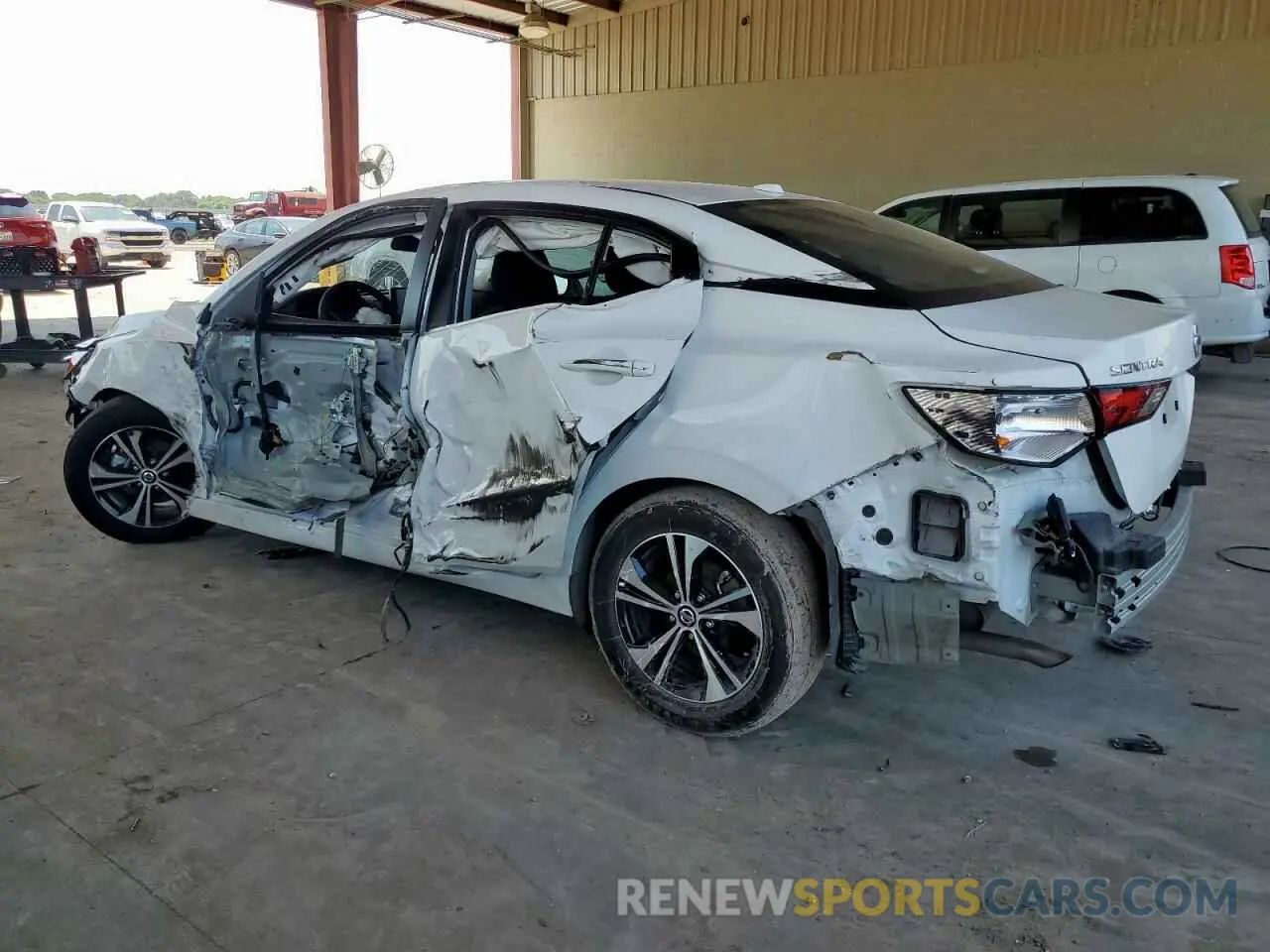 2 Photograph of a damaged car 3N1AB8CV3PY262442 NISSAN SENTRA 2023