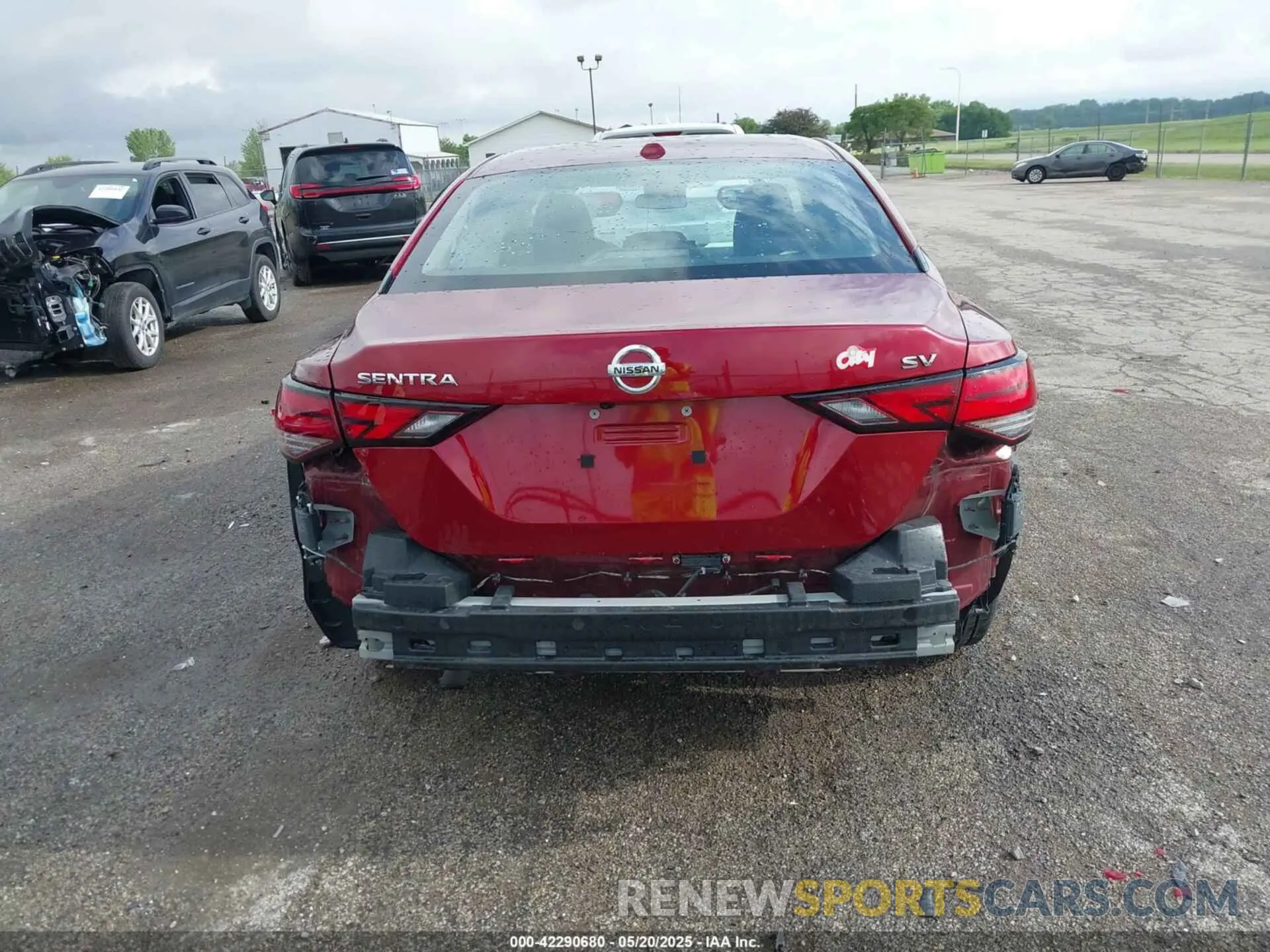 17 Photograph of a damaged car 3N1AB8CV3PY268256 NISSAN SENTRA 2023