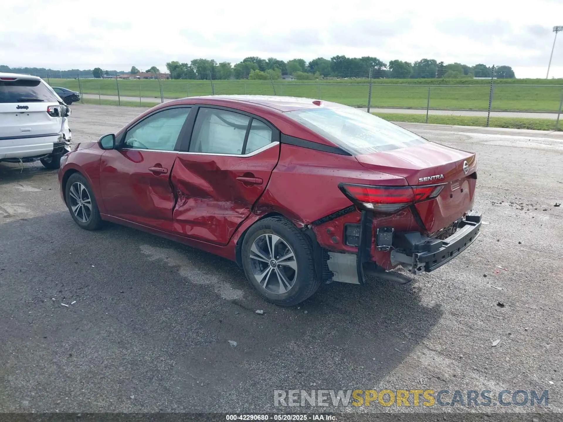 3 Photograph of a damaged car 3N1AB8CV3PY268256 NISSAN SENTRA 2023