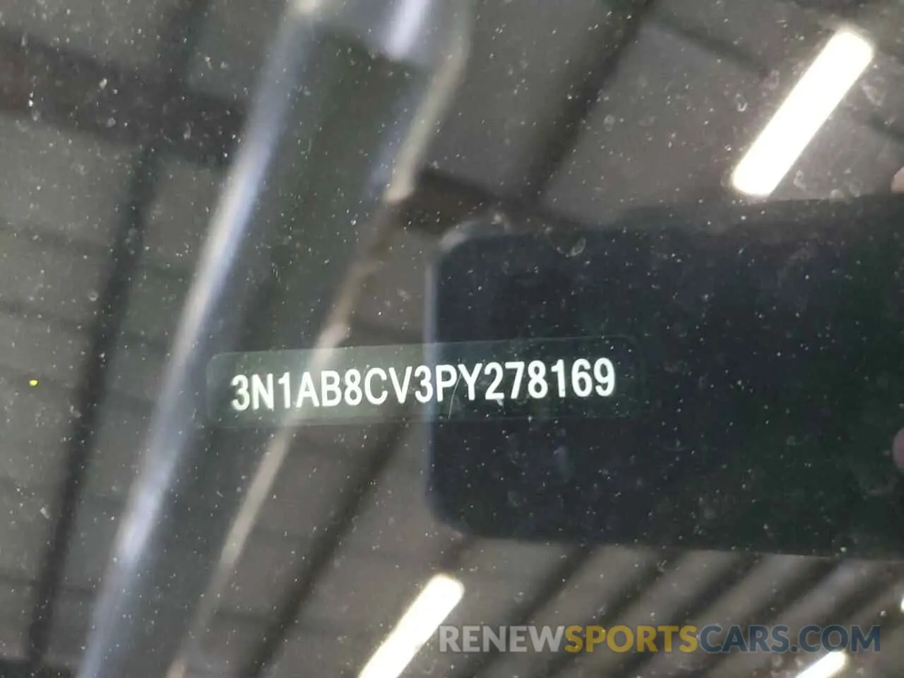 12 Photograph of a damaged car 3N1AB8CV3PY278169 NISSAN SENTRA 2023