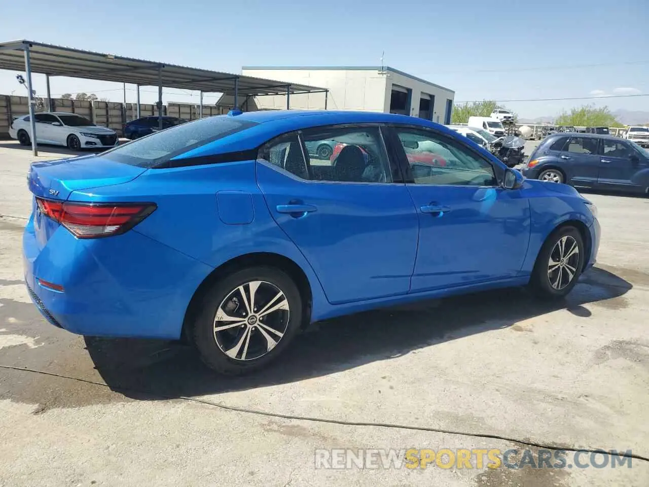 3 Photograph of a damaged car 3N1AB8CV3PY302700 NISSAN SENTRA 2023