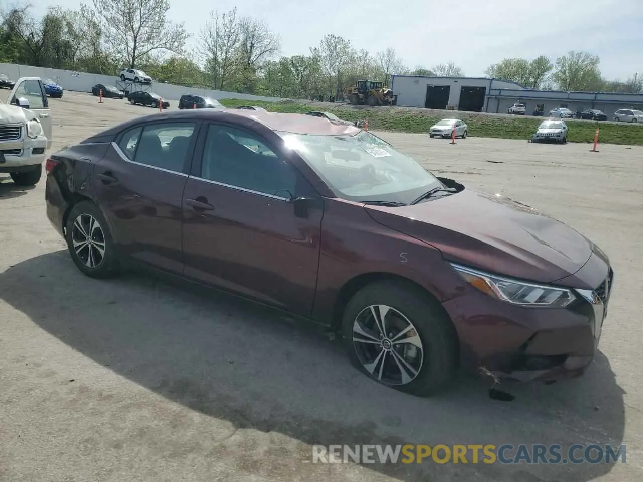 4 Photograph of a damaged car 3N1AB8CV3PY322977 NISSAN SENTRA 2023