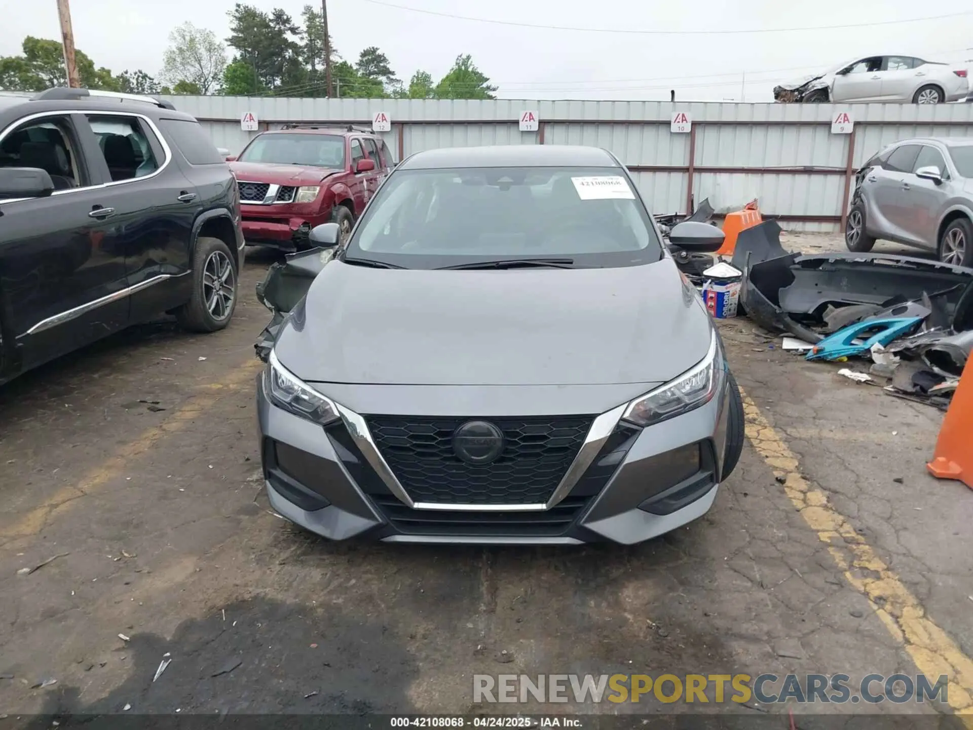 12 Photograph of a damaged car 3N1AB8CV4PY237856 NISSAN SENTRA 2023