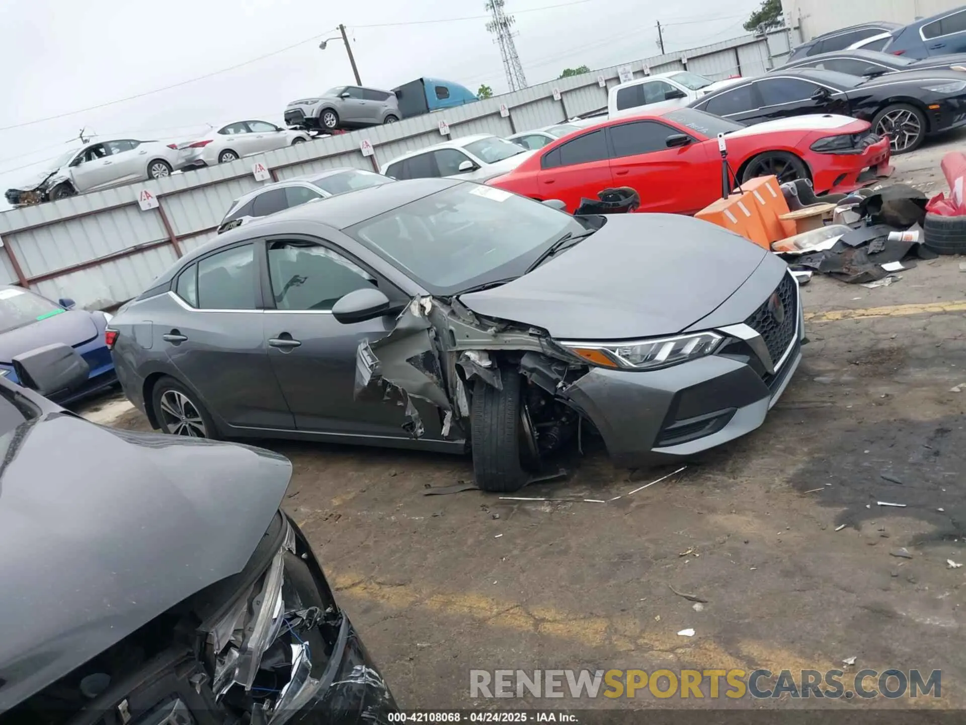 13 Photograph of a damaged car 3N1AB8CV4PY237856 NISSAN SENTRA 2023