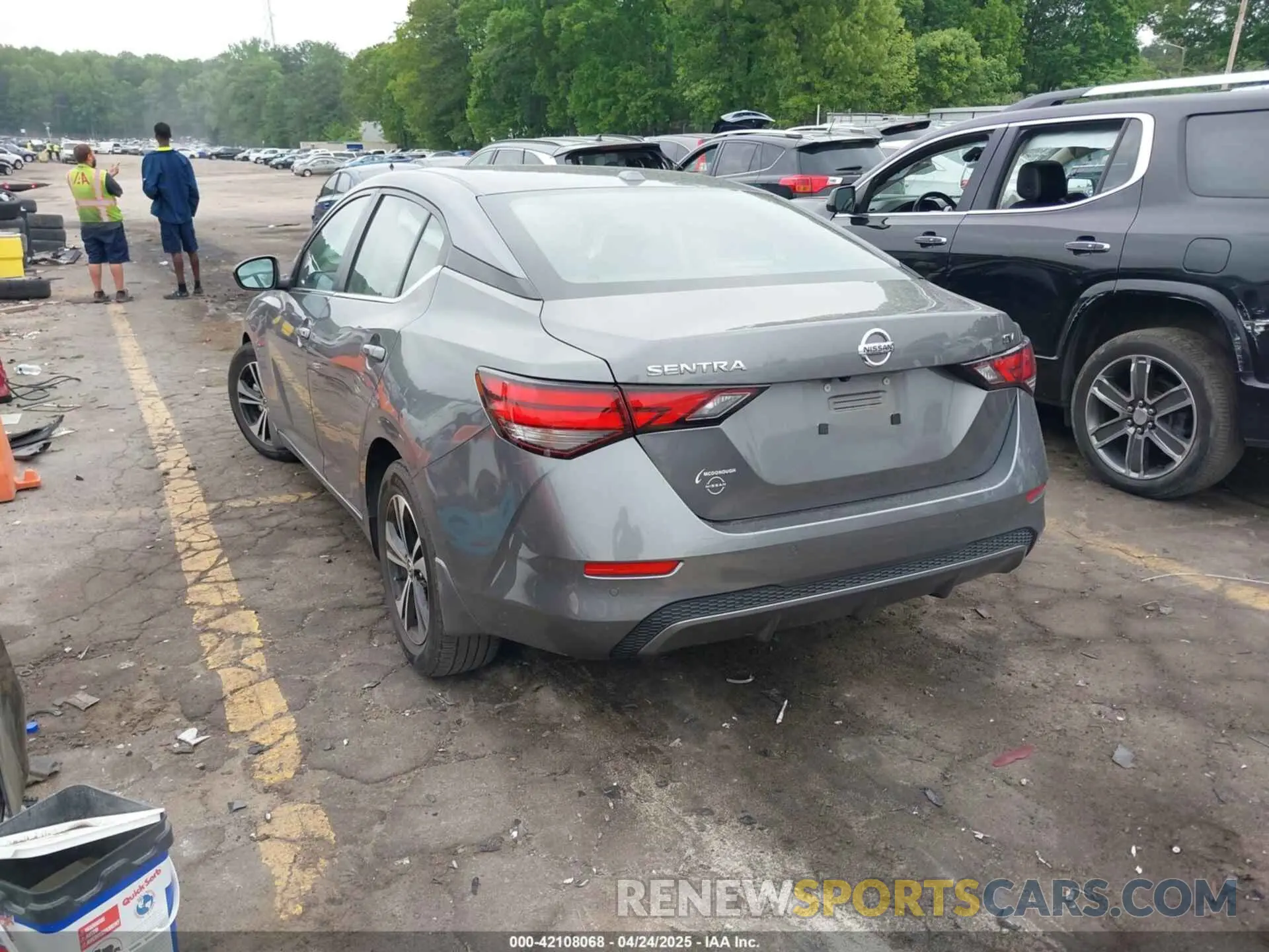 3 Photograph of a damaged car 3N1AB8CV4PY237856 NISSAN SENTRA 2023