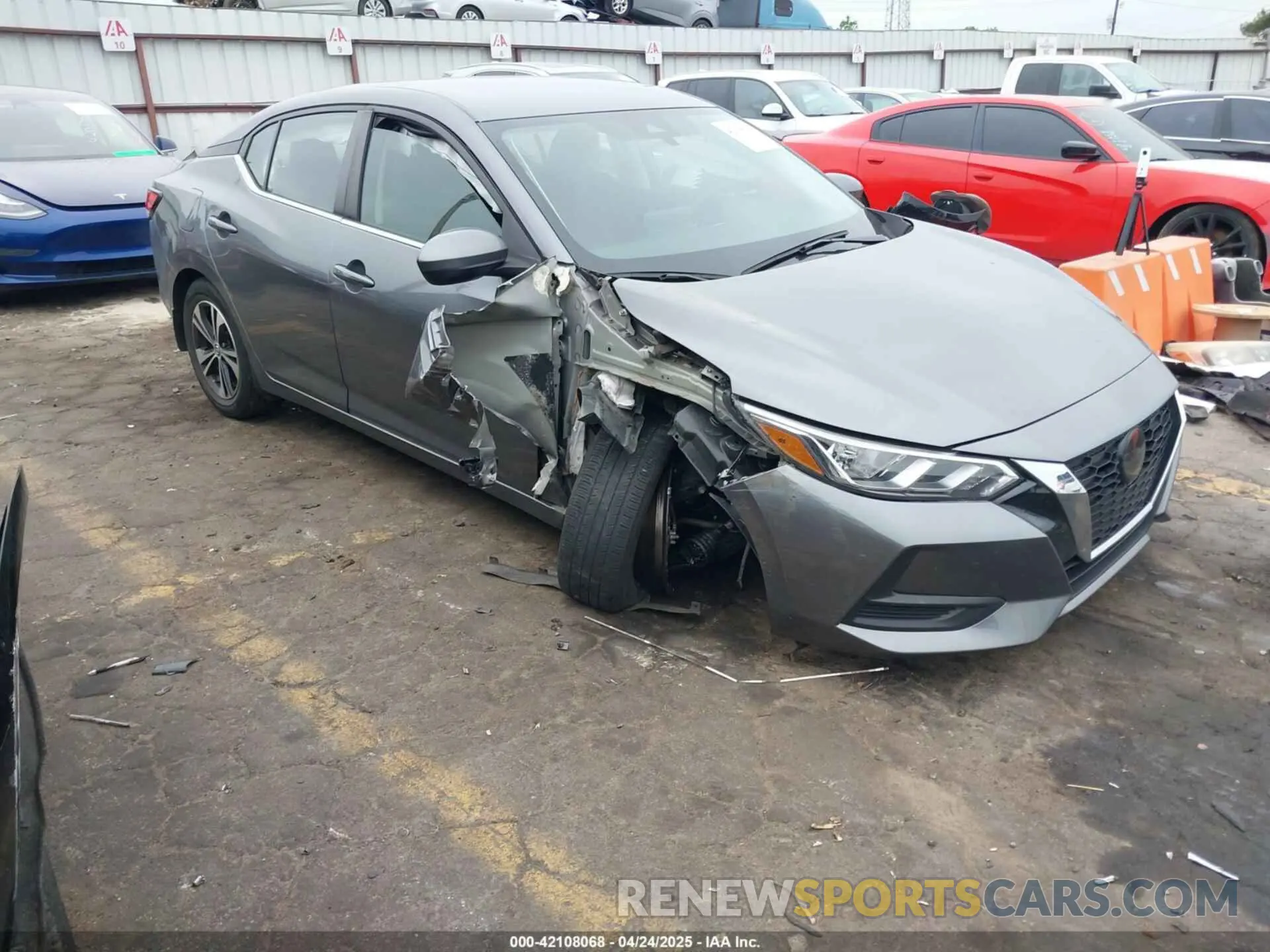 6 Photograph of a damaged car 3N1AB8CV4PY237856 NISSAN SENTRA 2023