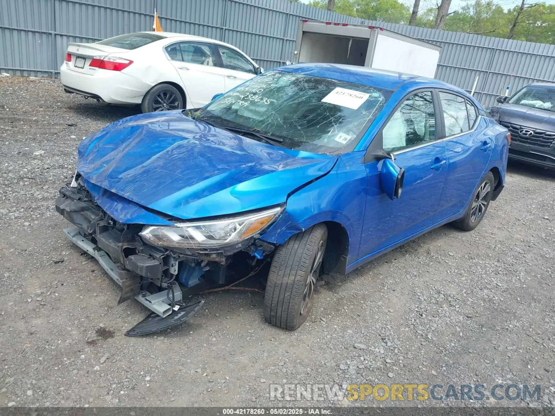 2 Photograph of a damaged car 3N1AB8CV4PY238635 NISSAN SENTRA 2023