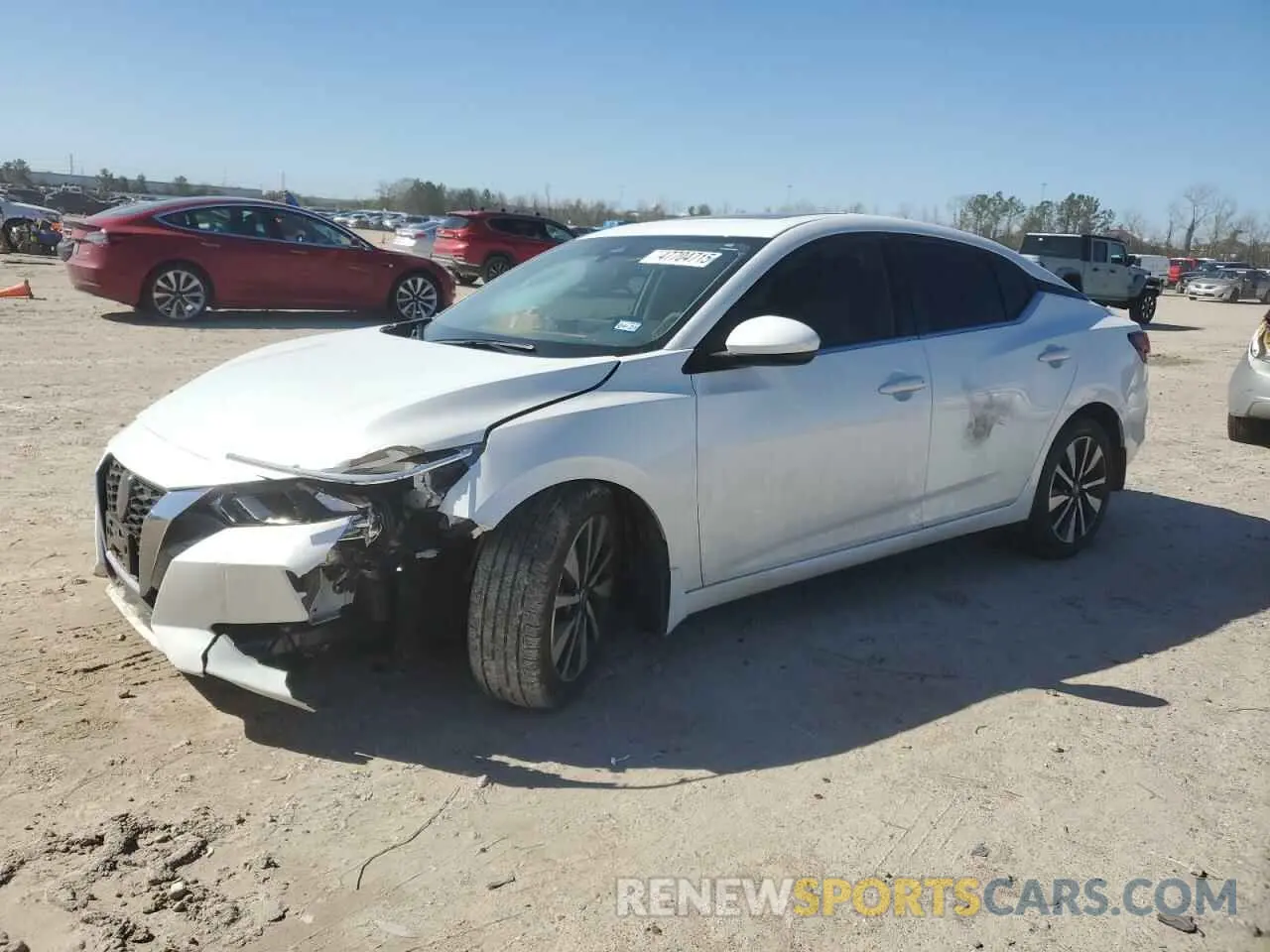 1 Photograph of a damaged car 3N1AB8CV4PY249294 NISSAN SENTRA 2023