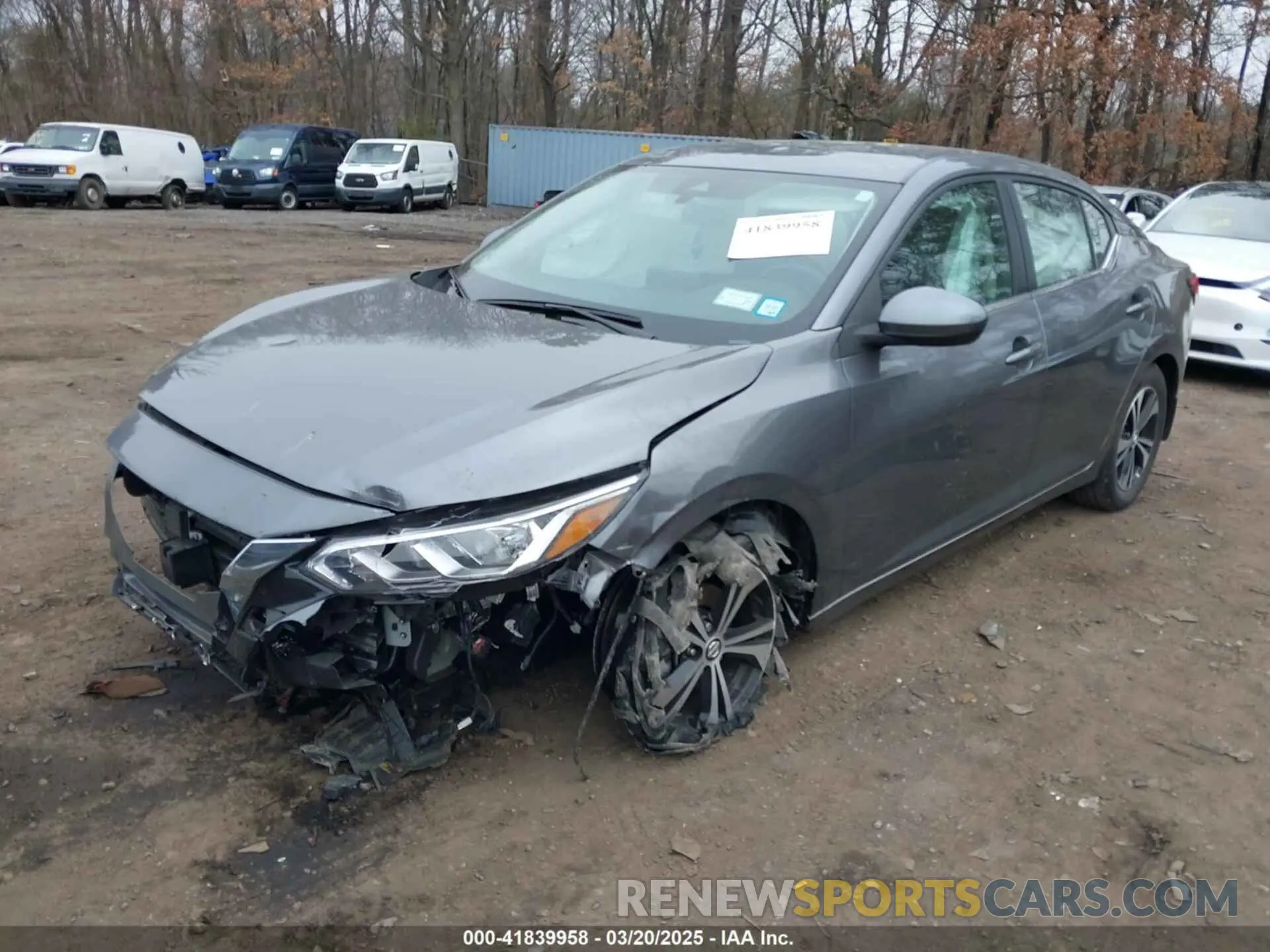 2 Photograph of a damaged car 3N1AB8CV4PY253409 NISSAN SENTRA 2023