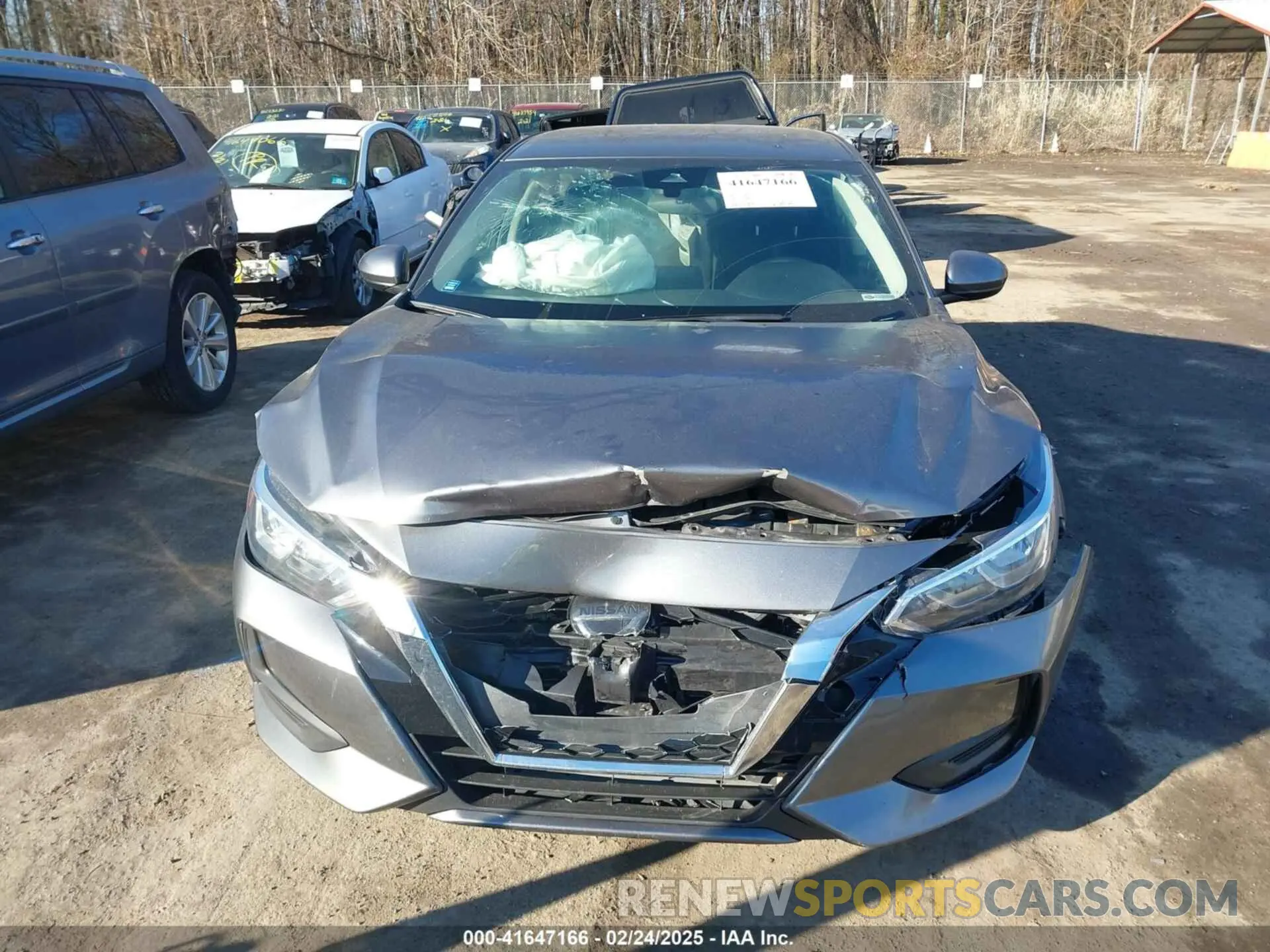12 Photograph of a damaged car 3N1AB8CV4PY262871 NISSAN SENTRA 2023