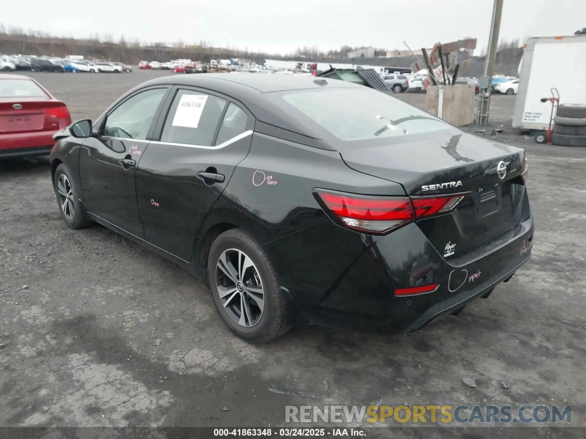 3 Photograph of a damaged car 3N1AB8CV4PY291805 NISSAN SENTRA 2023