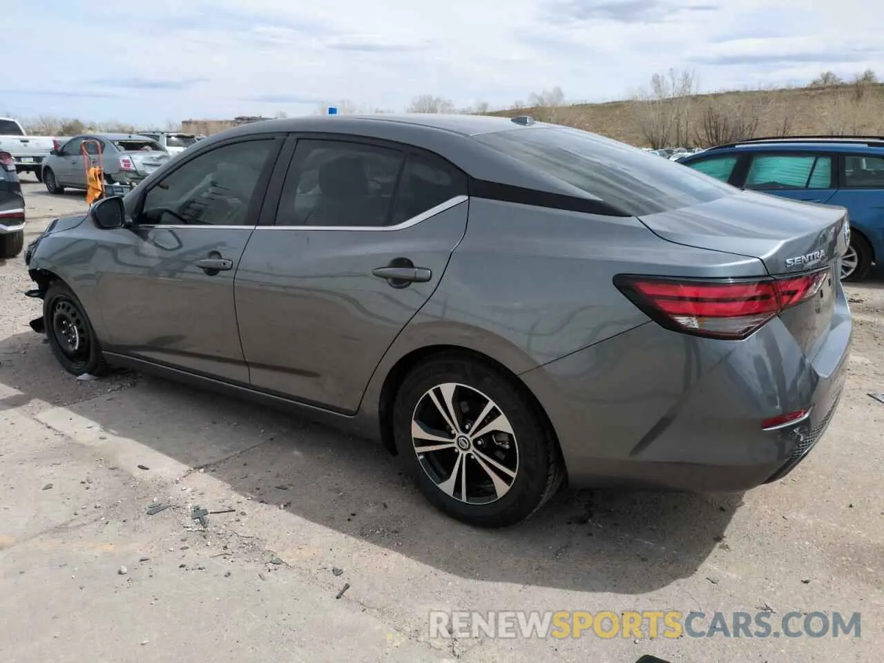 2 Photograph of a damaged car 3N1AB8CV4PY291867 NISSAN SENTRA 2023
