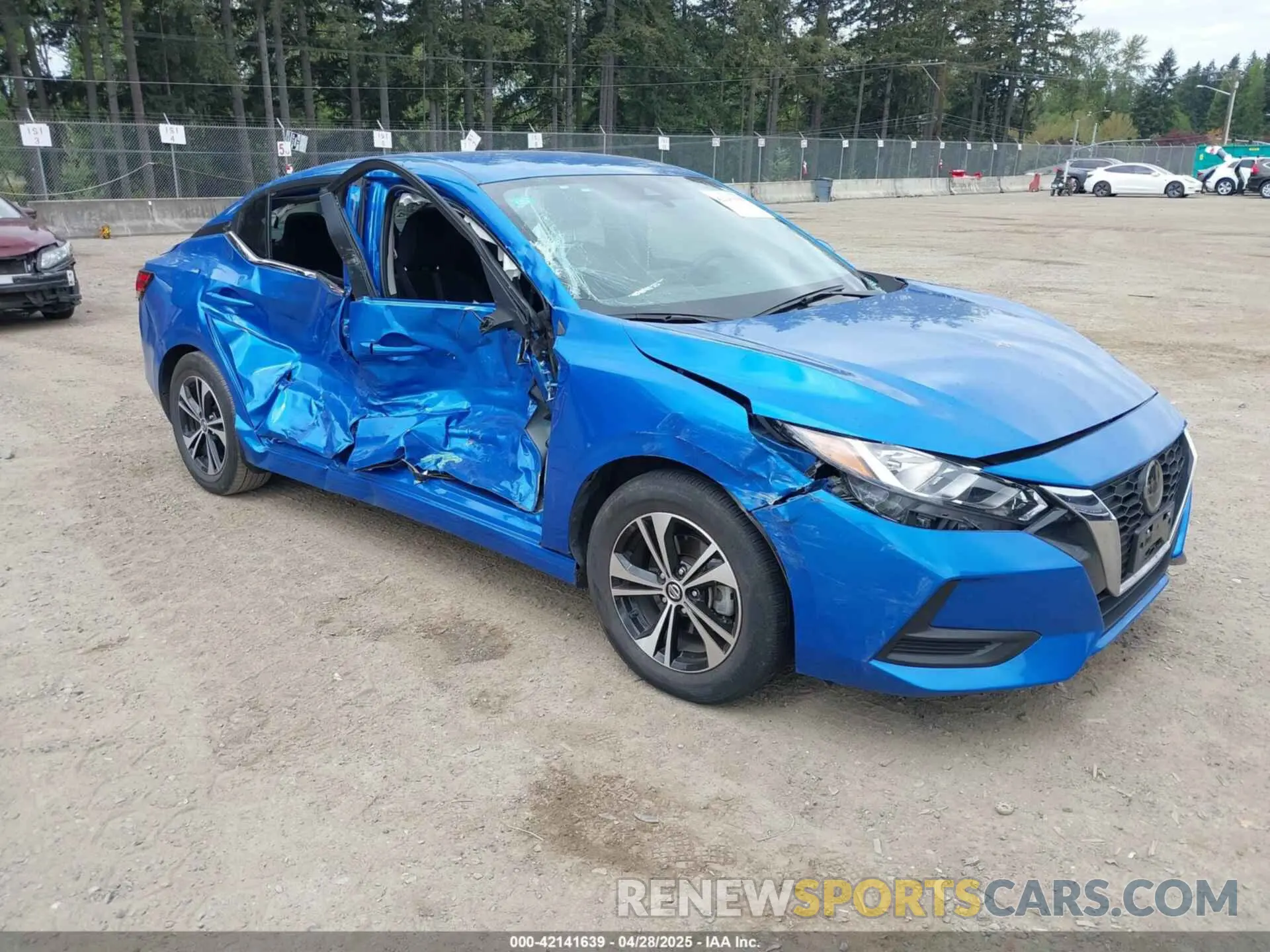 1 Photograph of a damaged car 3N1AB8CV4PY311258 NISSAN SENTRA 2023